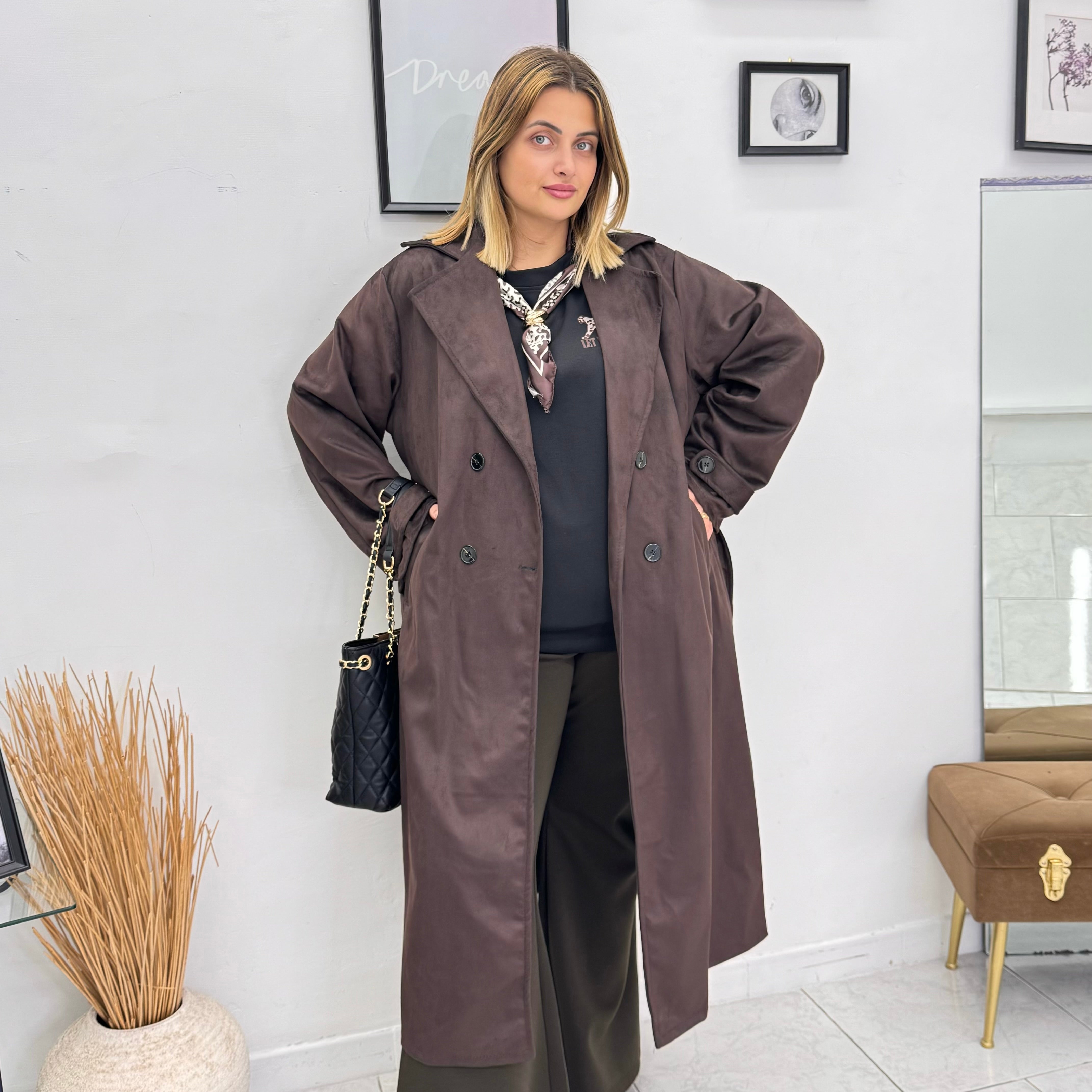 TRENCH SOFT IN ECODAINO