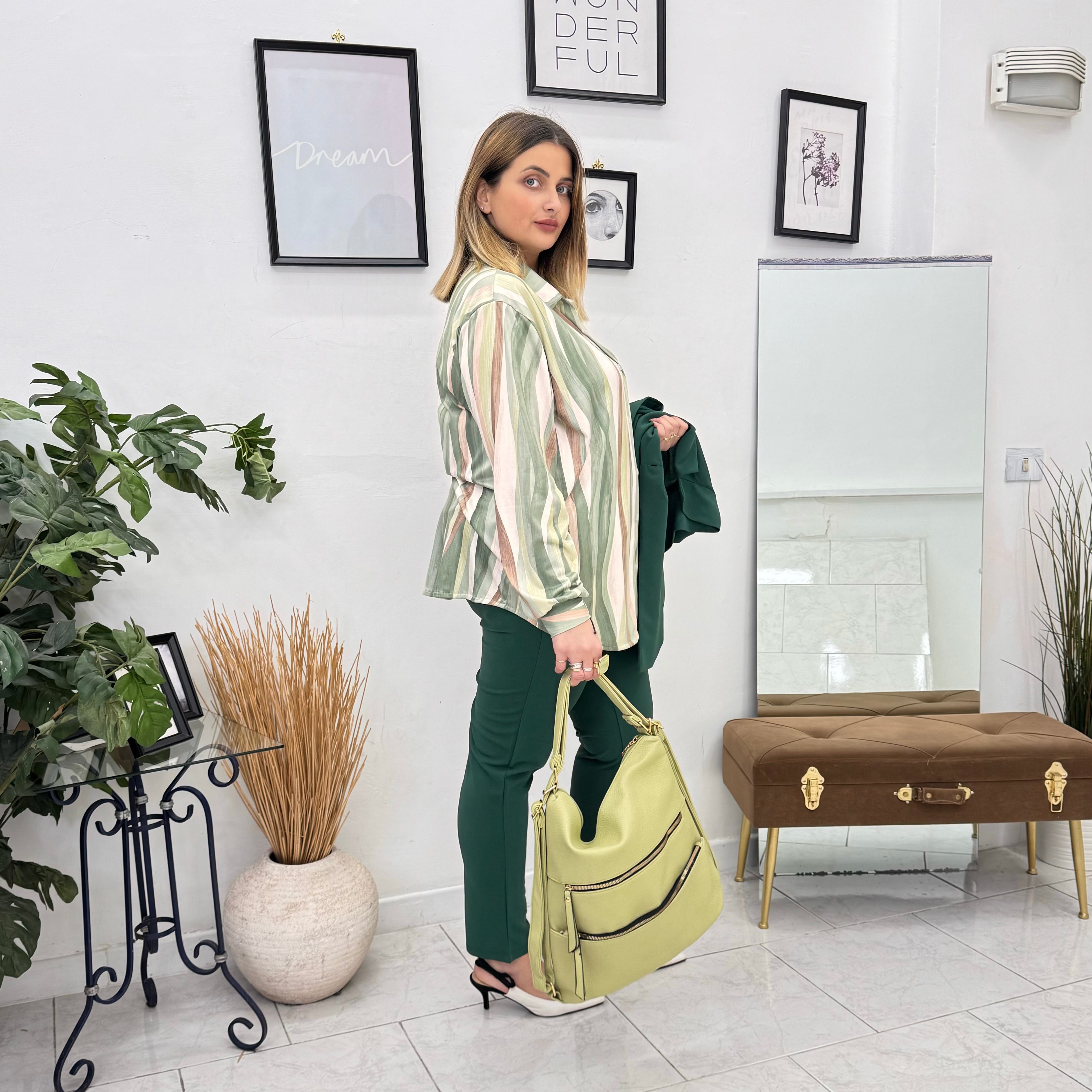 Camicia Vertical Vibes