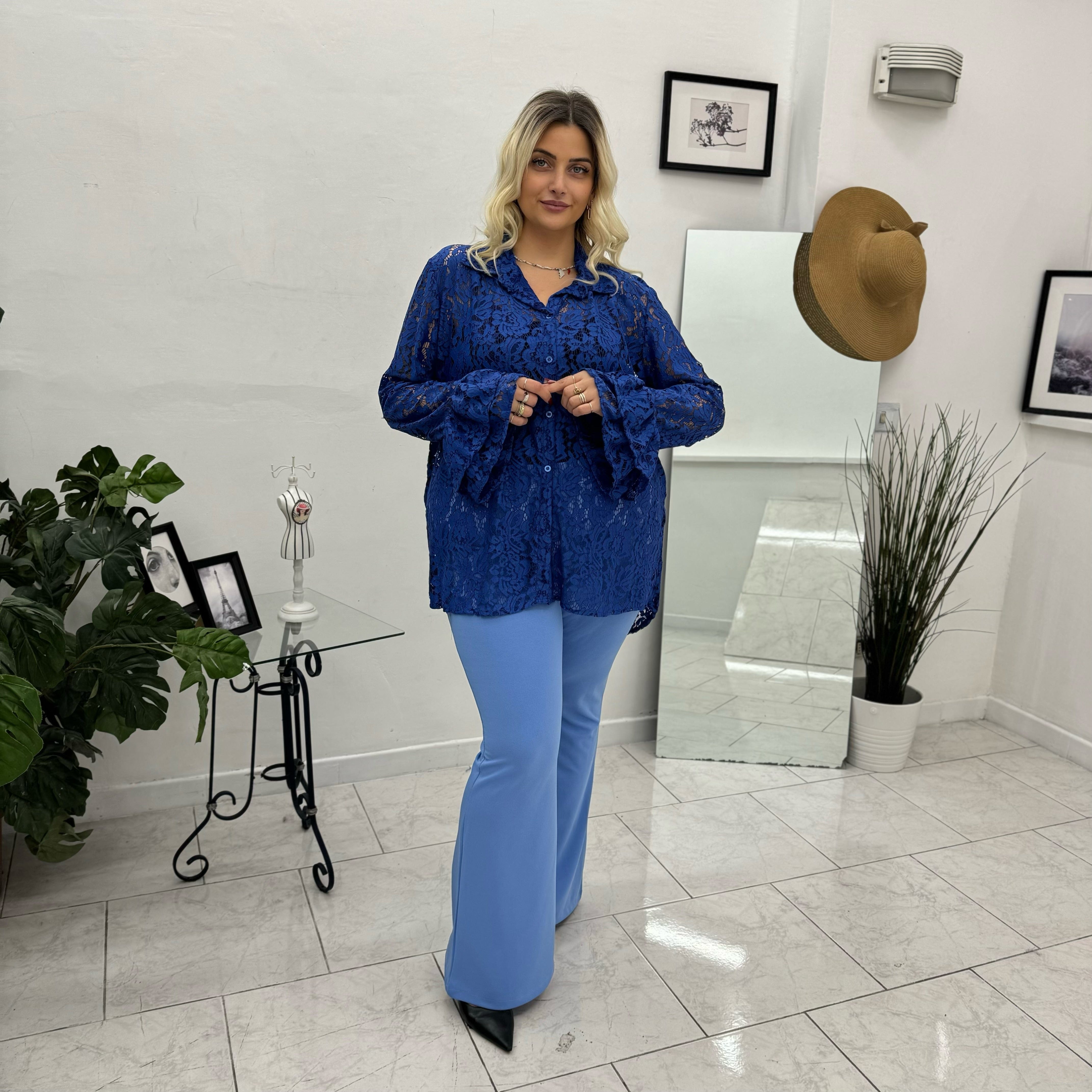 Camicia in Merletto