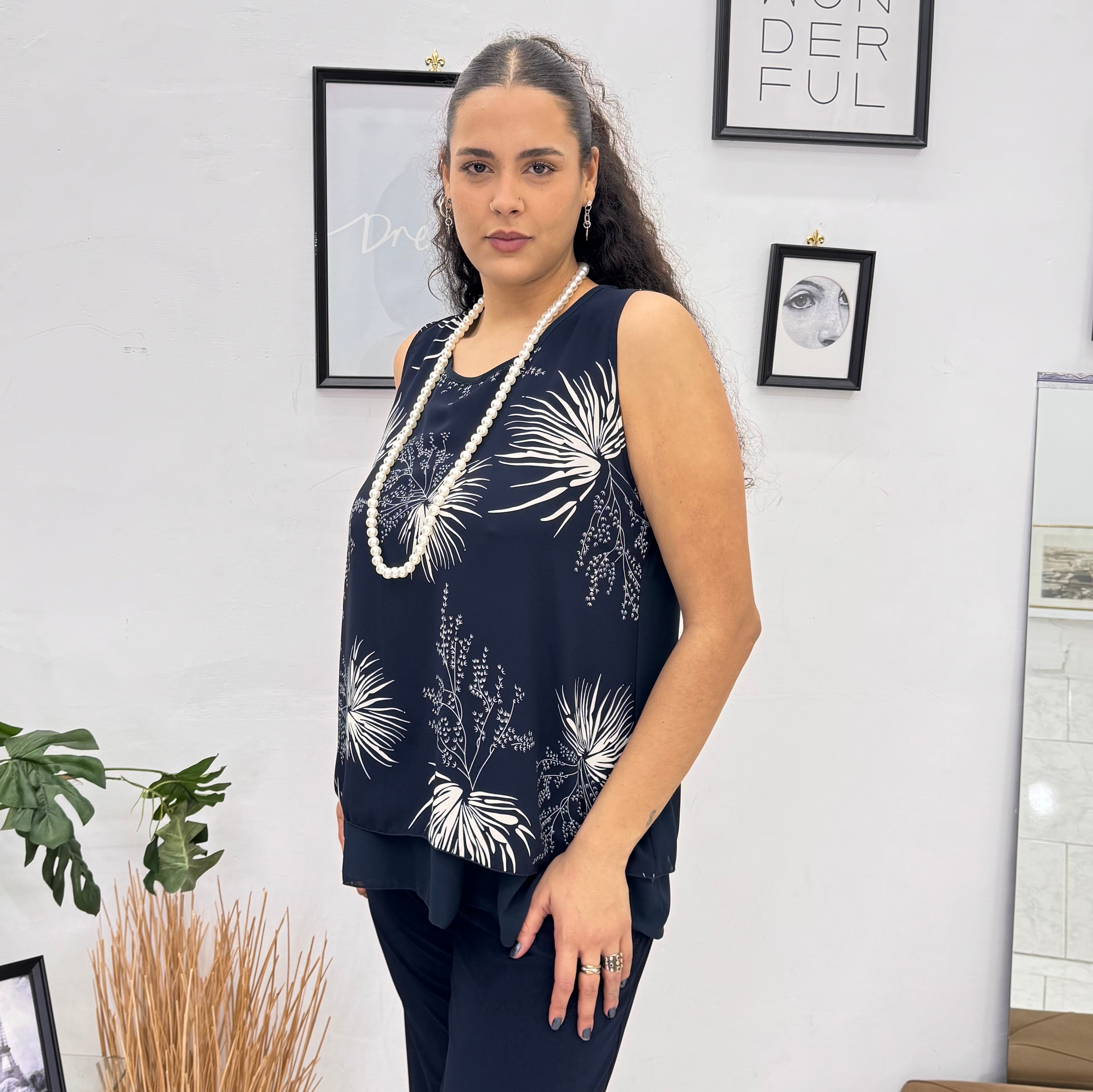 Canotta Musa in Georgette