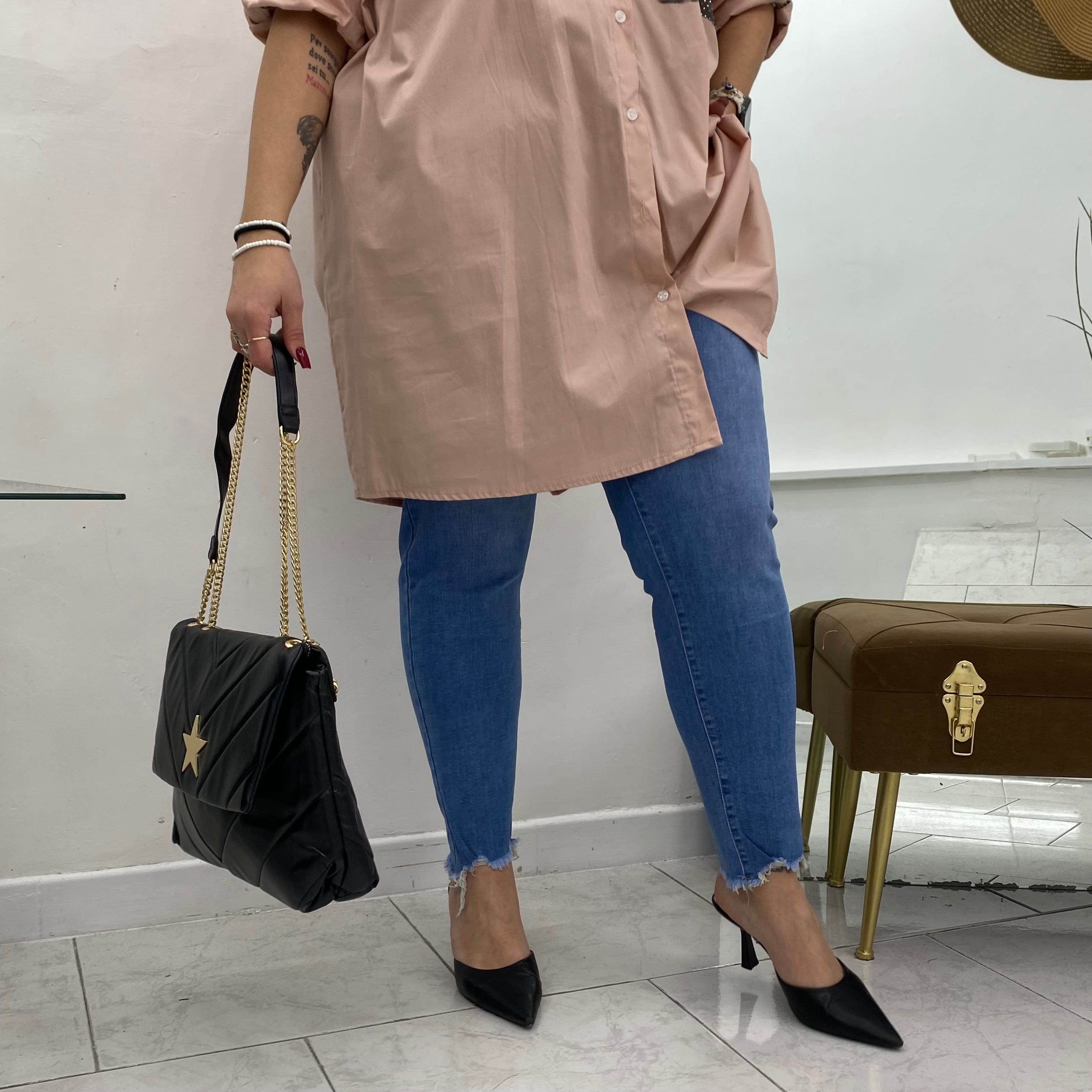 Jeans Basic Taglio Vivo -5KG