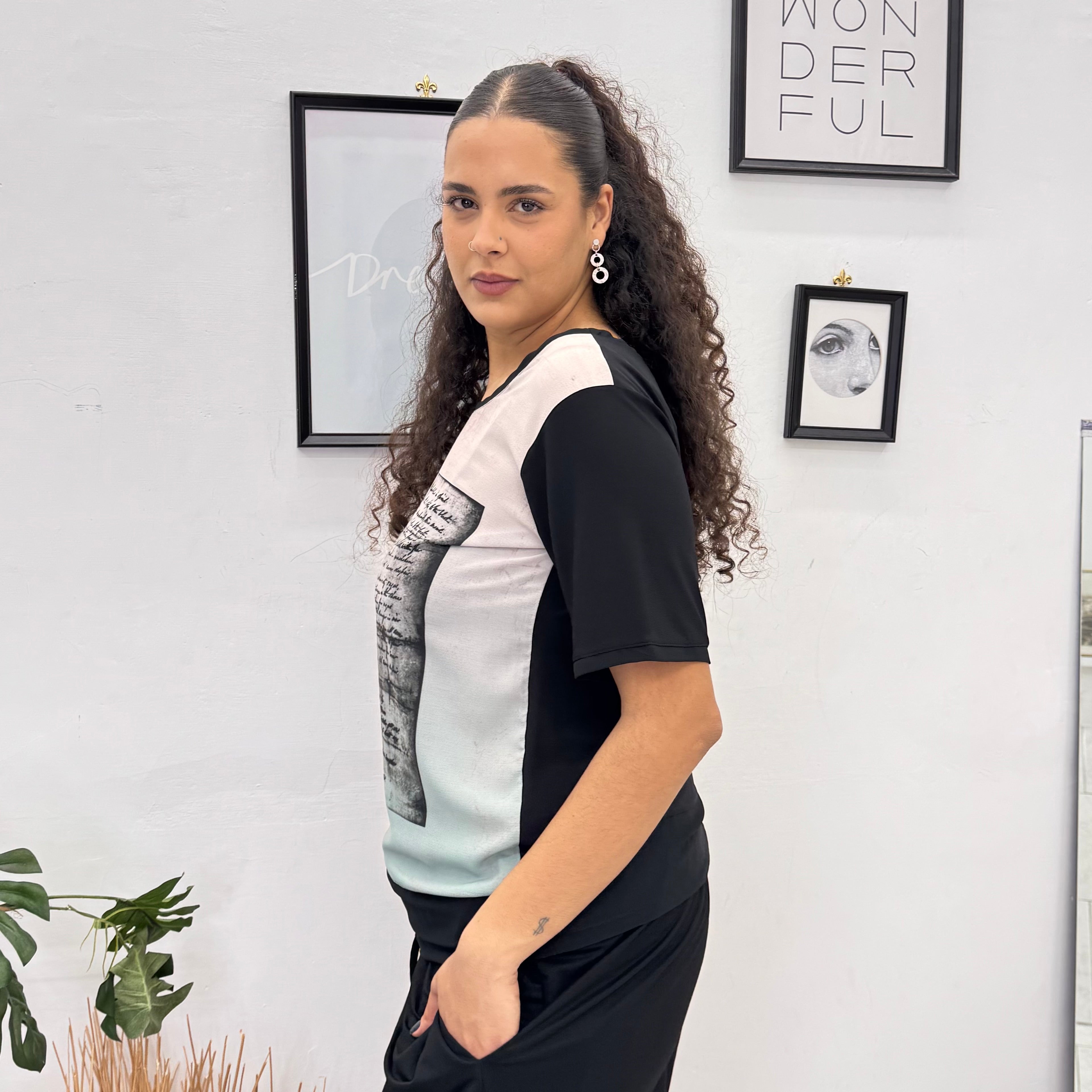 Shirt Romantic Letter