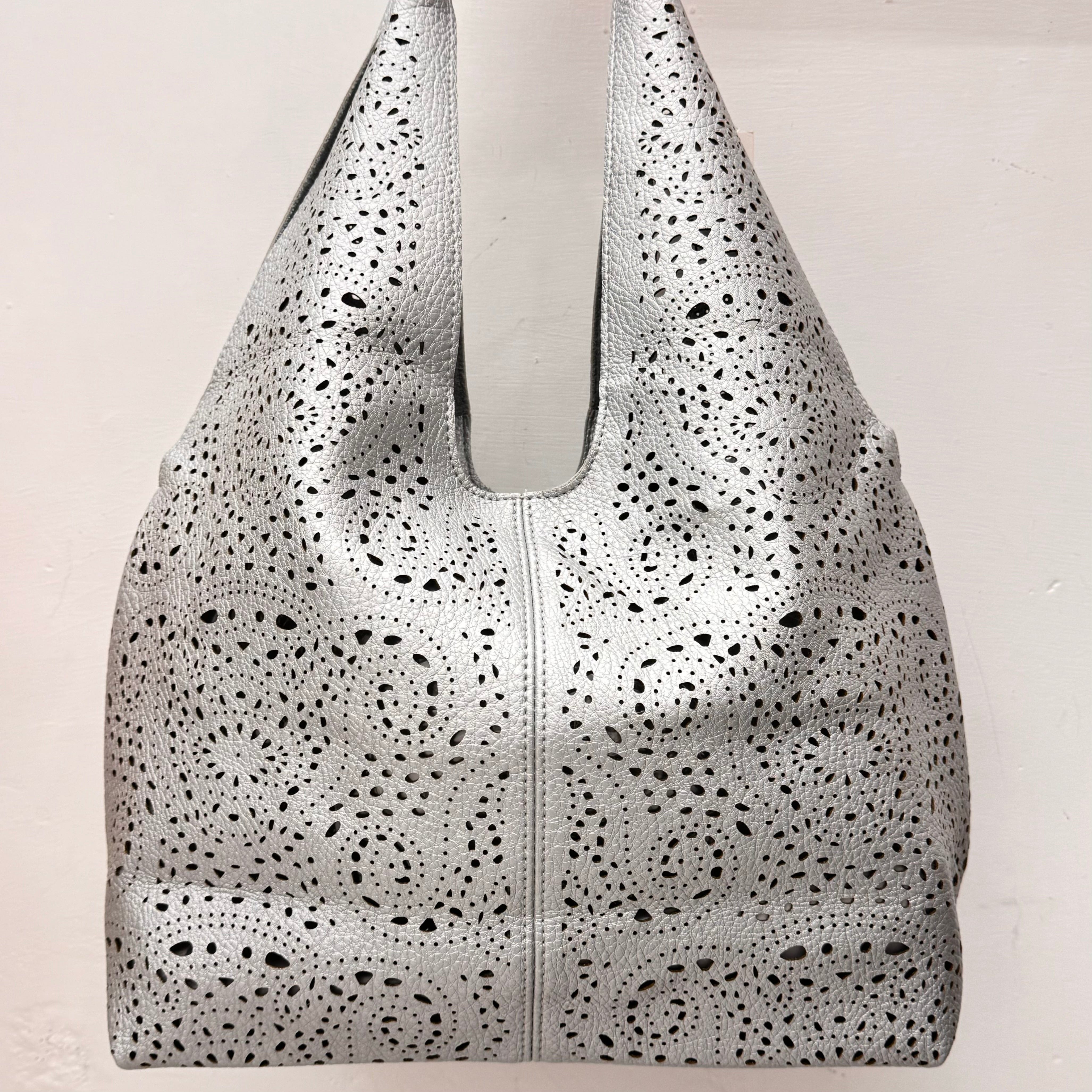 Borsa Pearl 2 in 1 Grigia