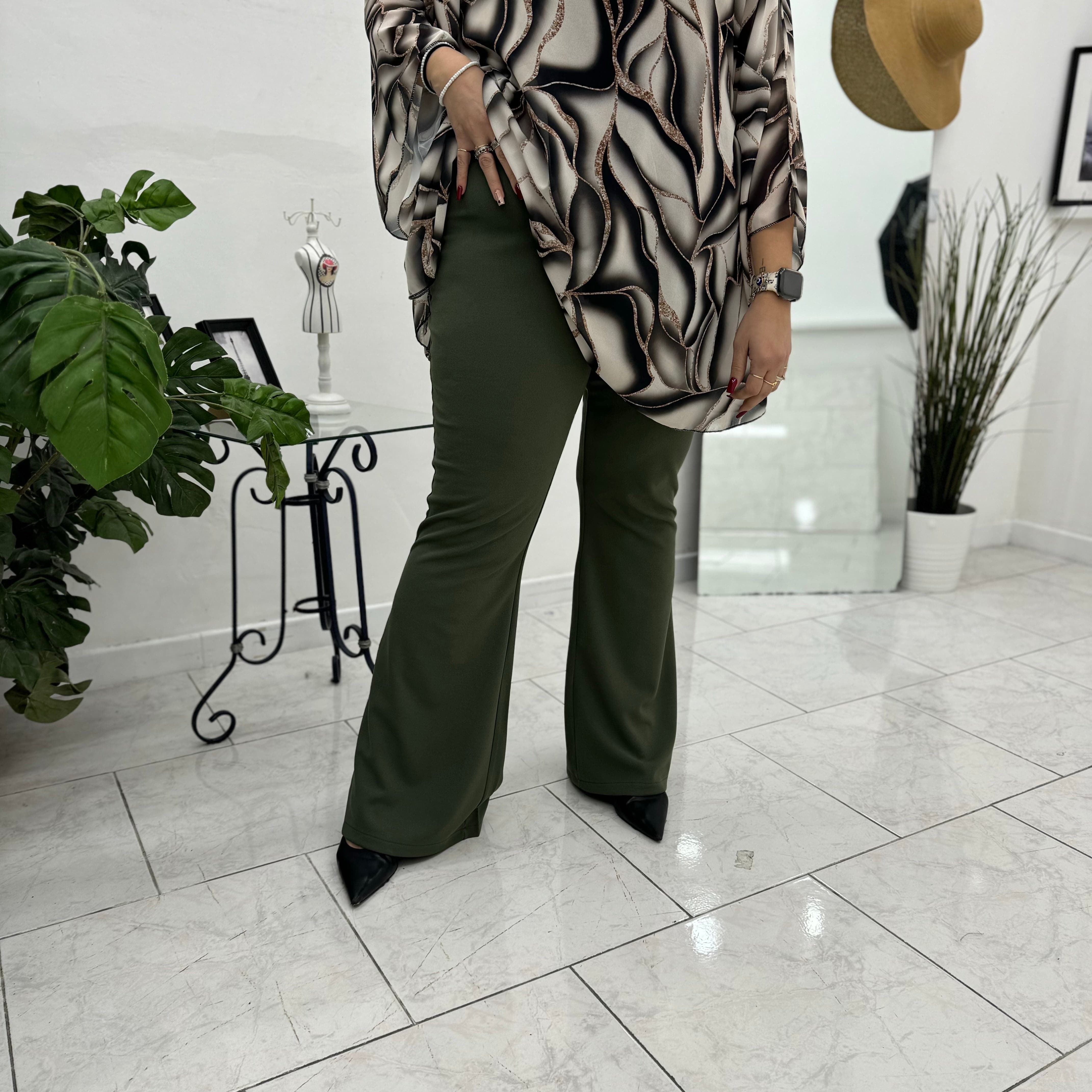 PANTALONE IN CREPE AGOS