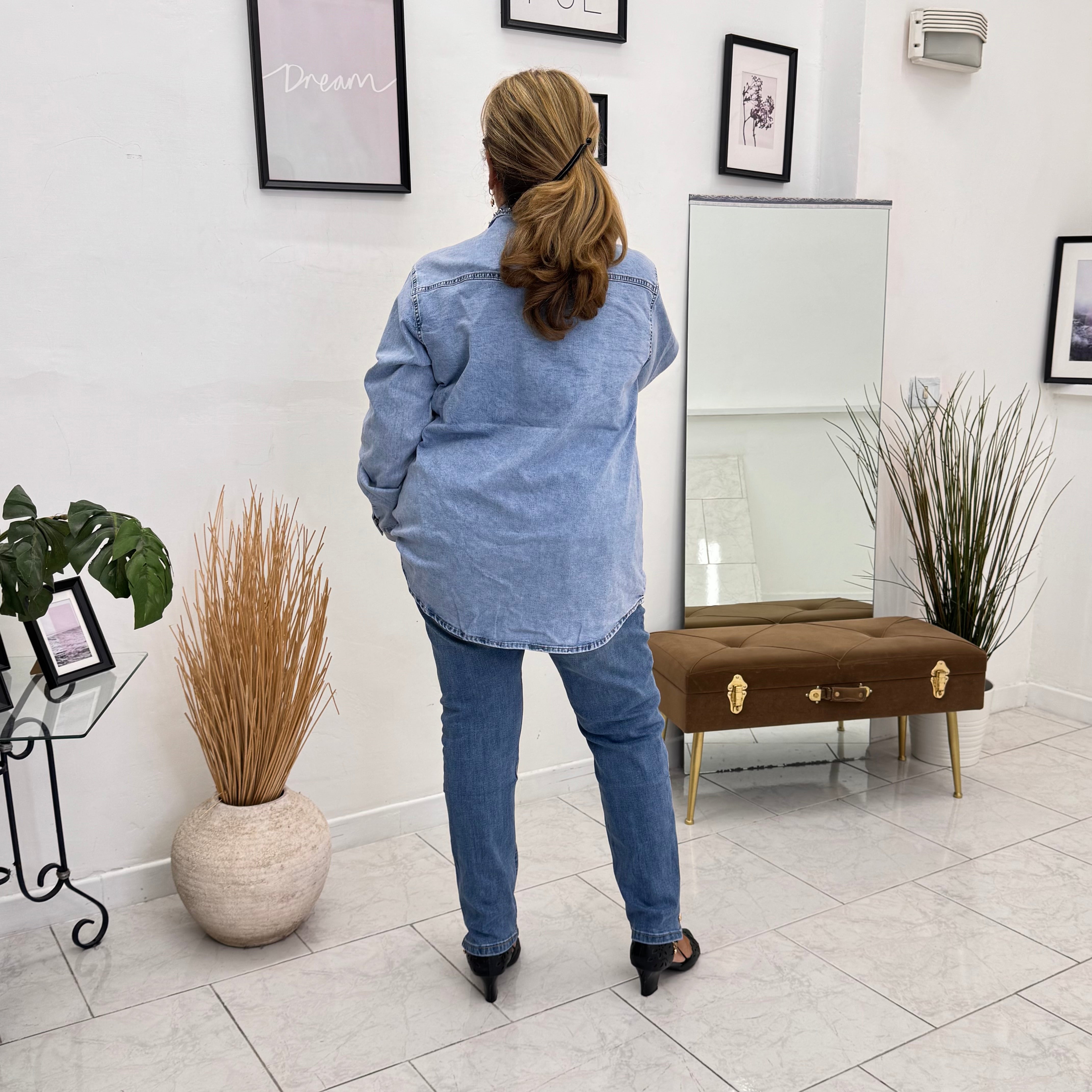 Camicia Jeans Ibisco