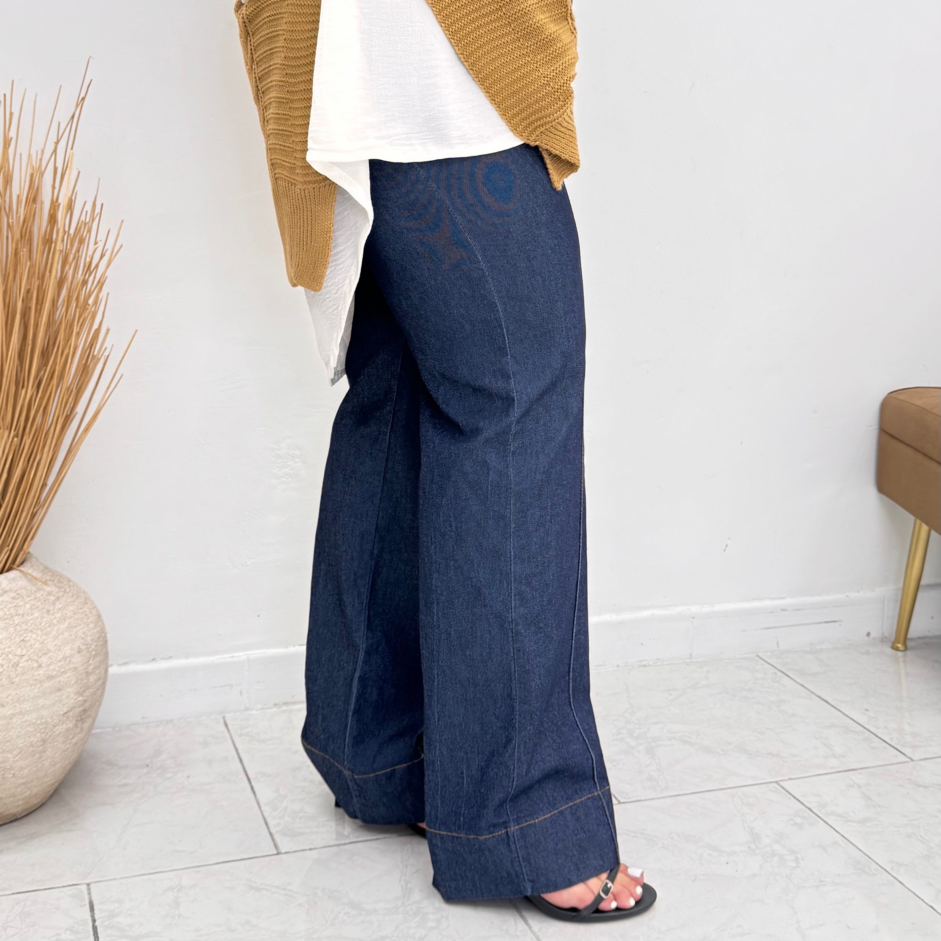 Pantalone Elasticizzato jeansato Sophie