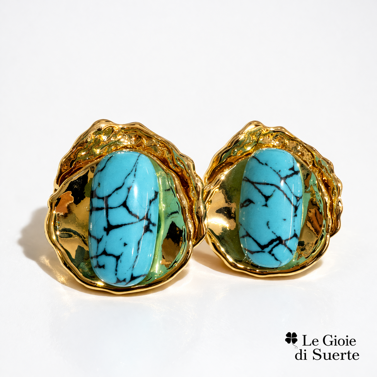 Orecchini Turchese Imperiale