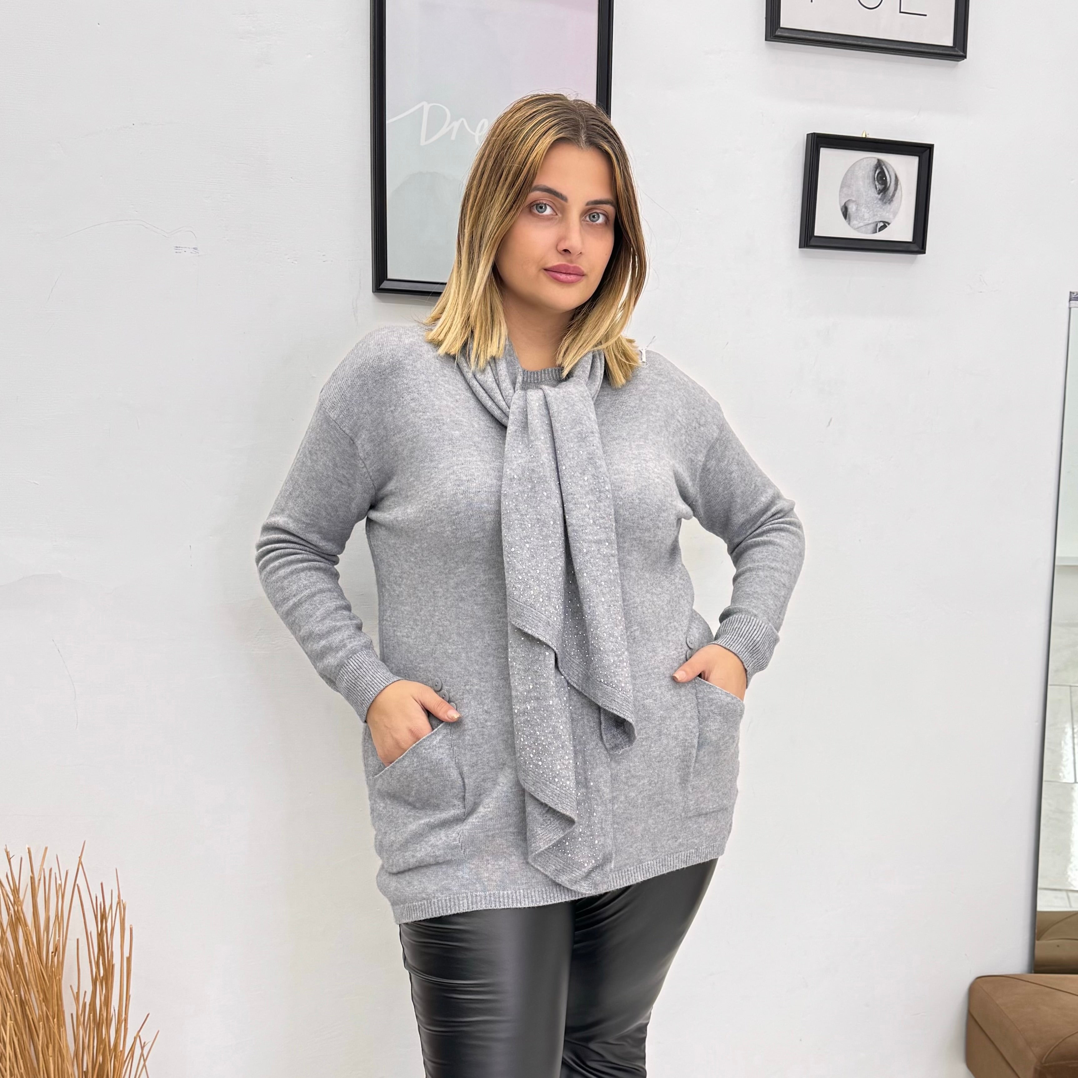 Pullover Passione Strass 65F