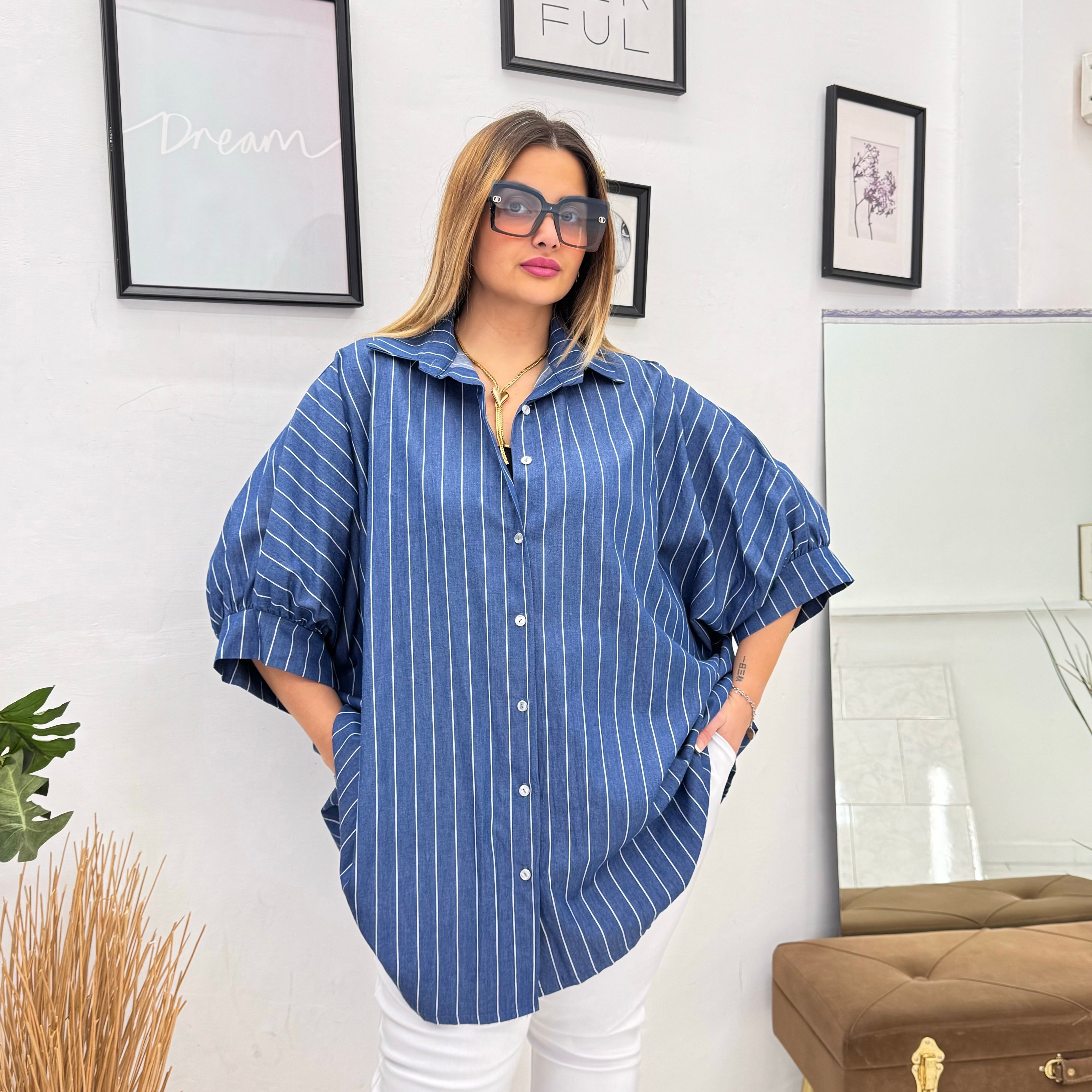 Maxi Camicia Office