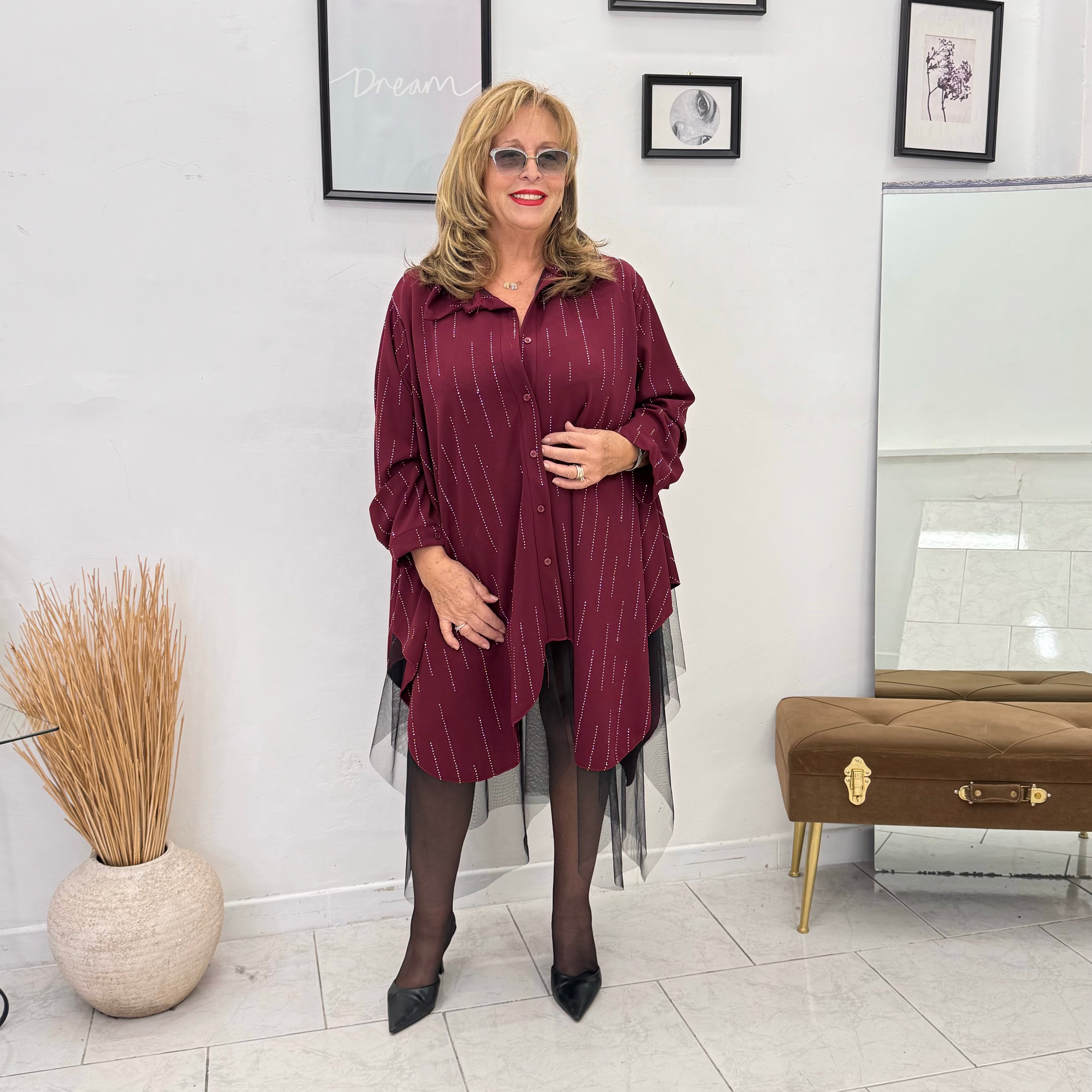 Camicione New Strass