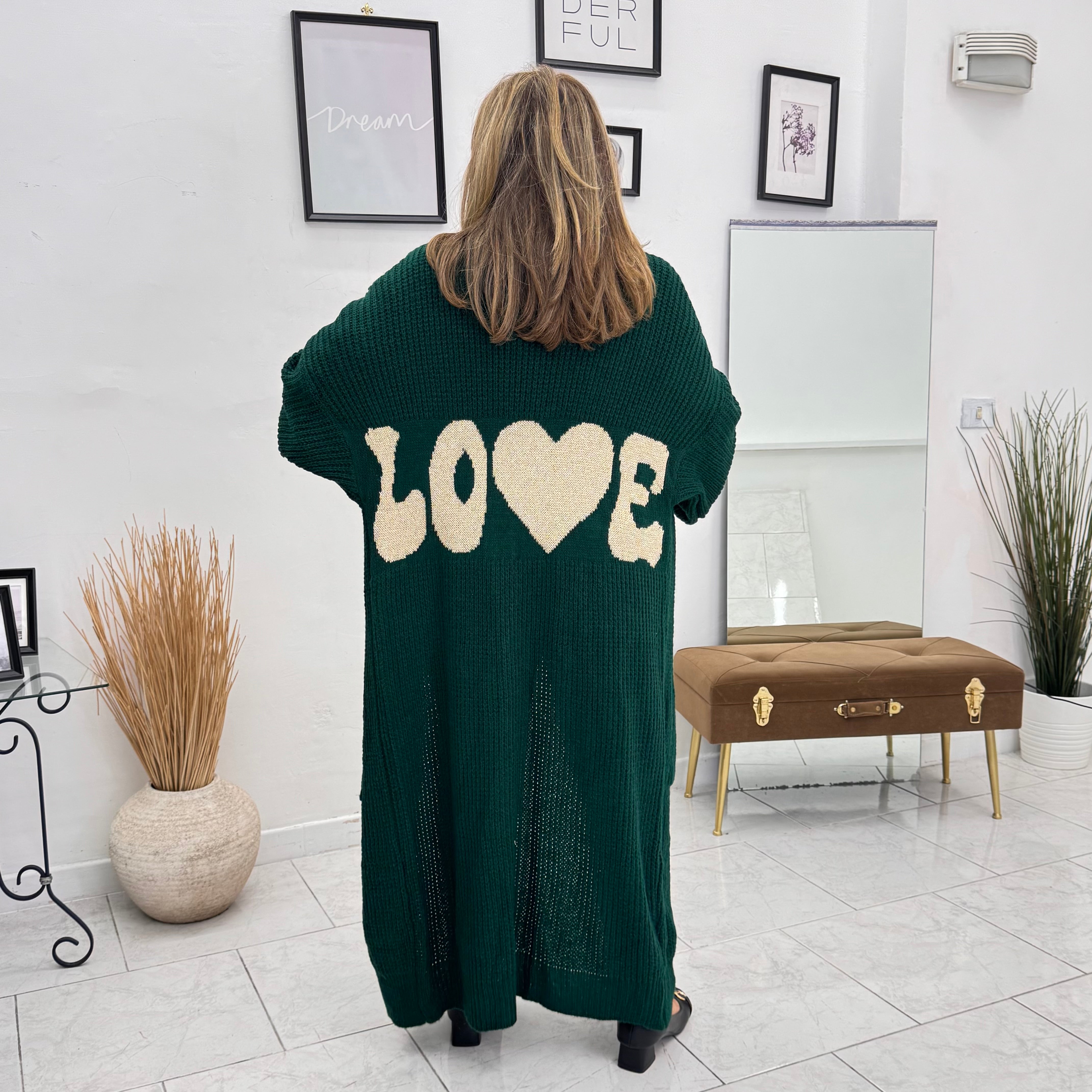 Cardigan Lungo Love