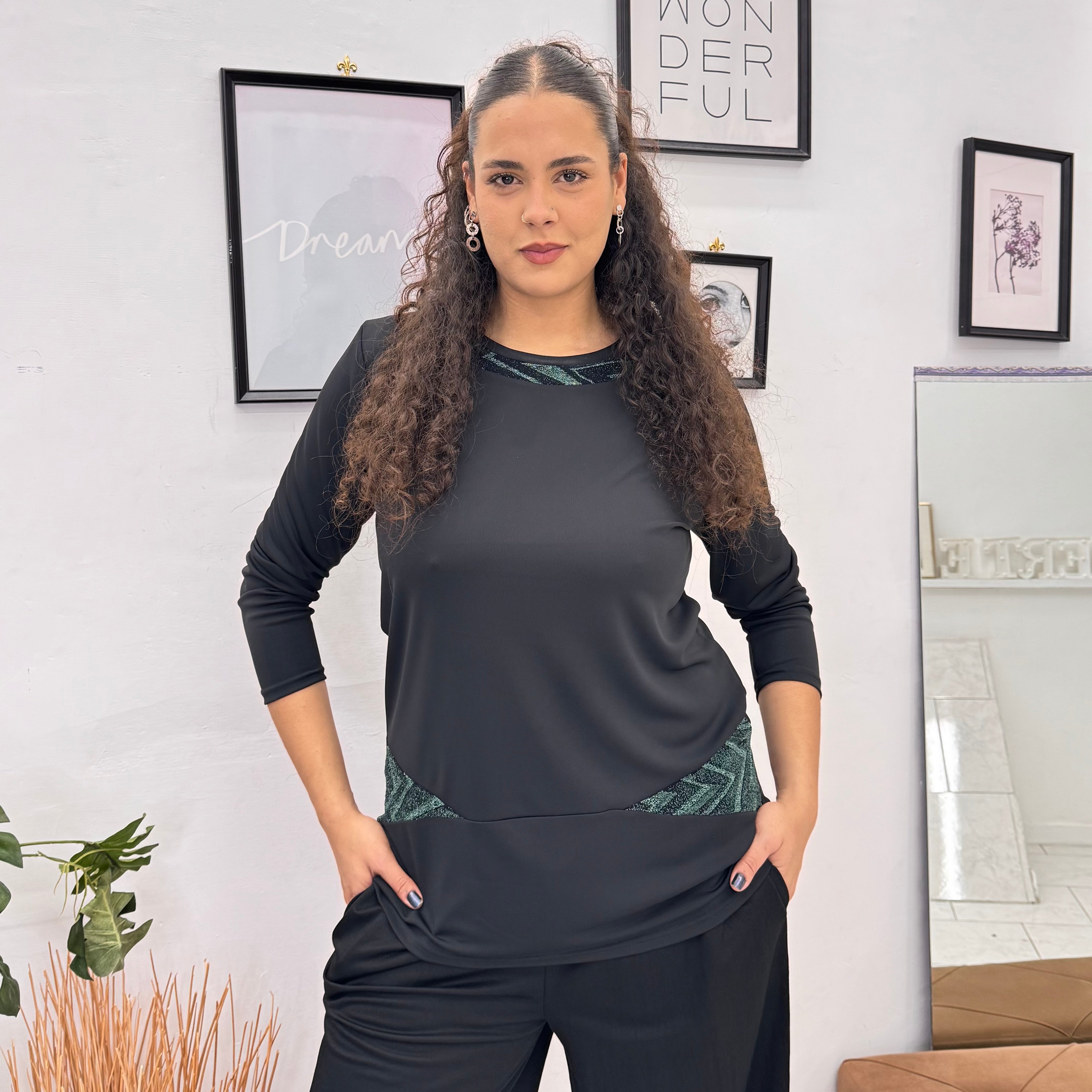 Maglia Lurex Green
