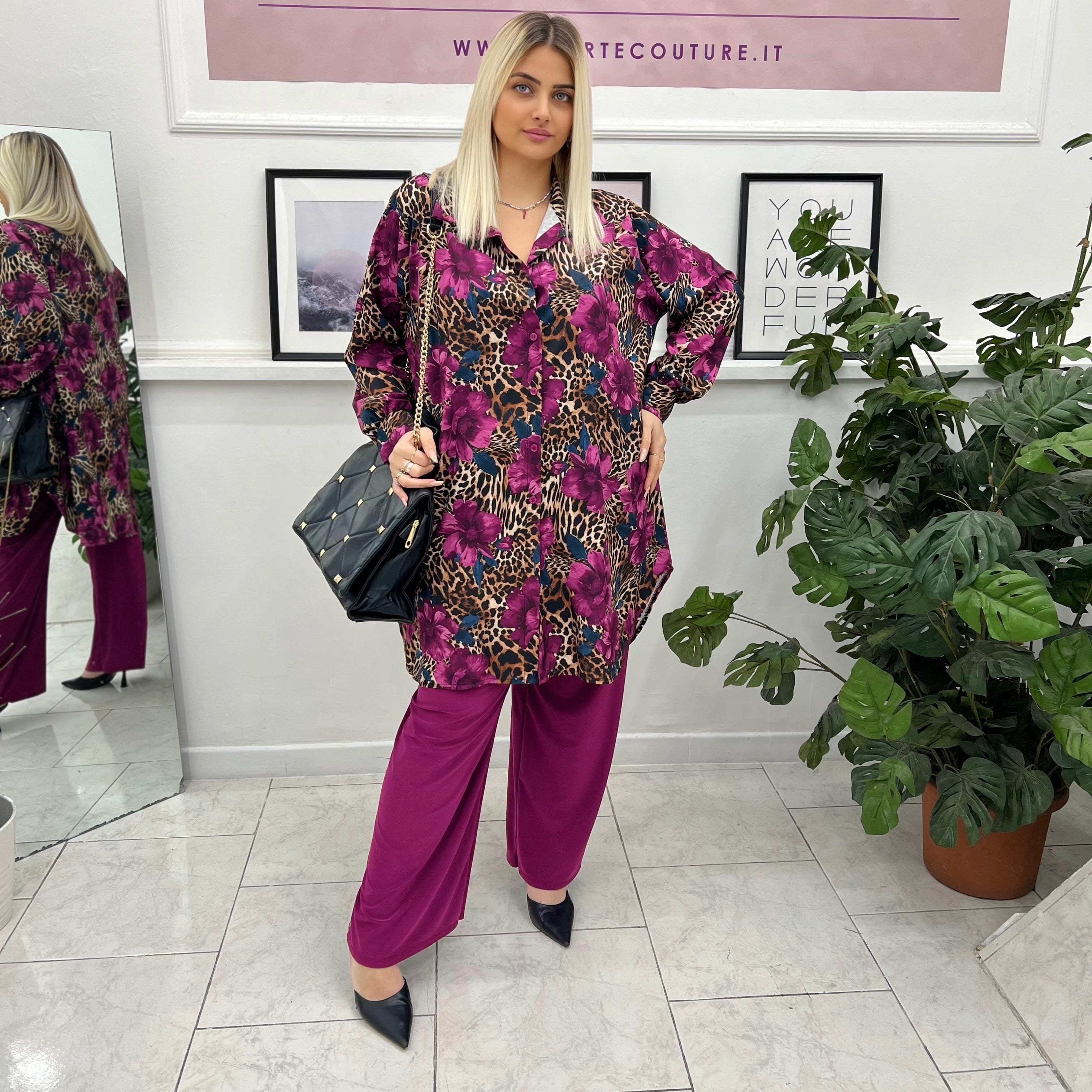 Maxi Camicione Fiore