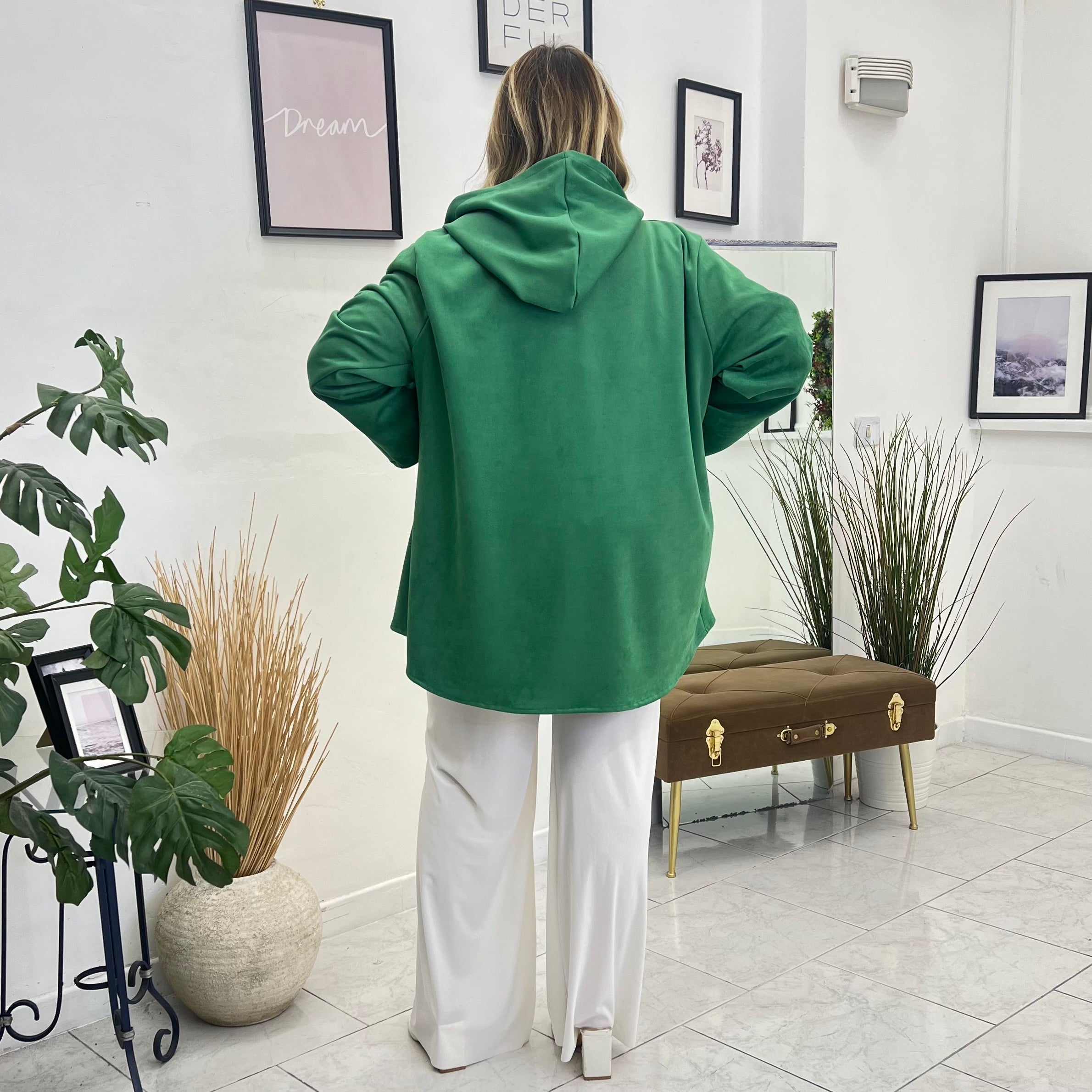 TOTAL LOOK ANGELICA 3 PEZZI VERDE