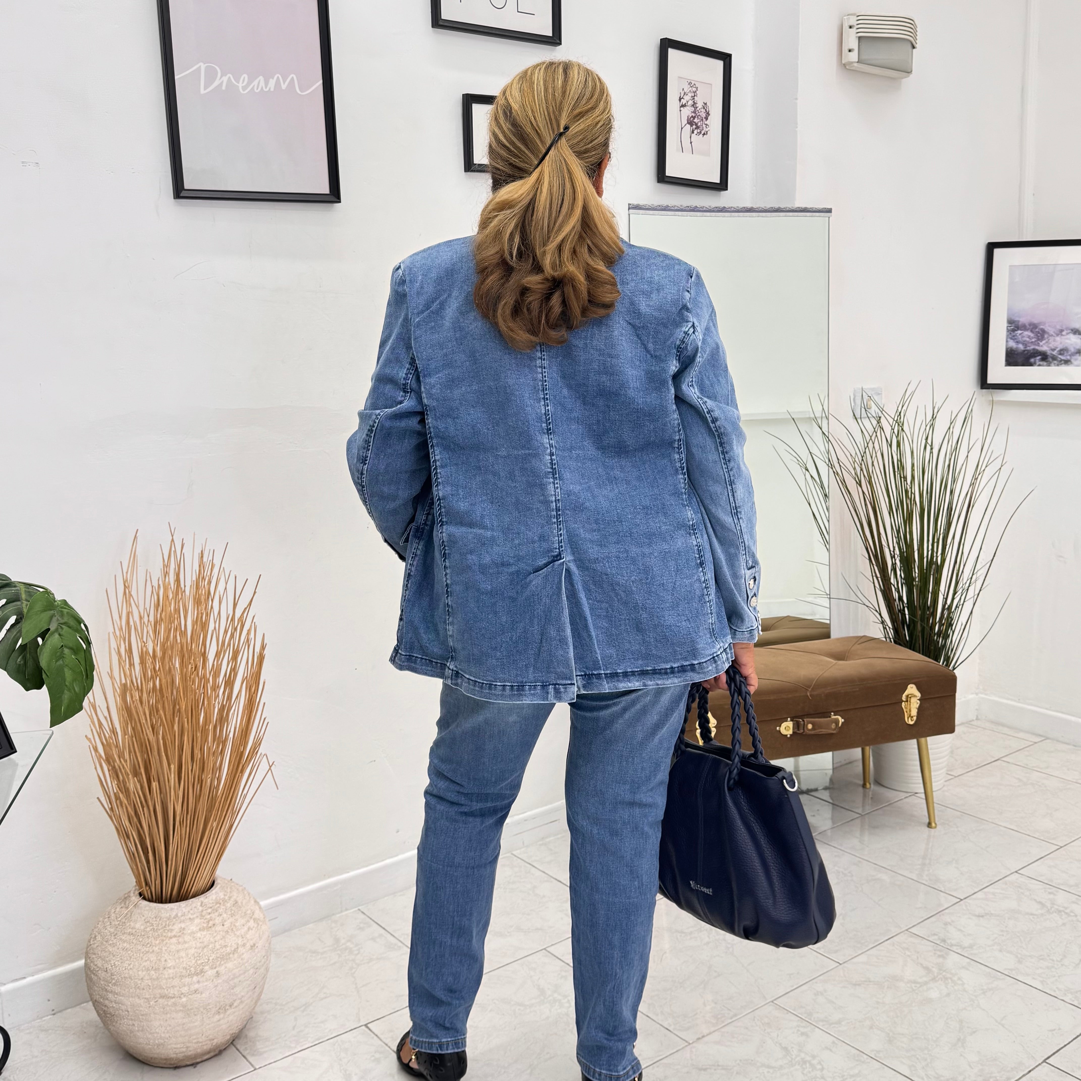 Giacca Jeans Dama