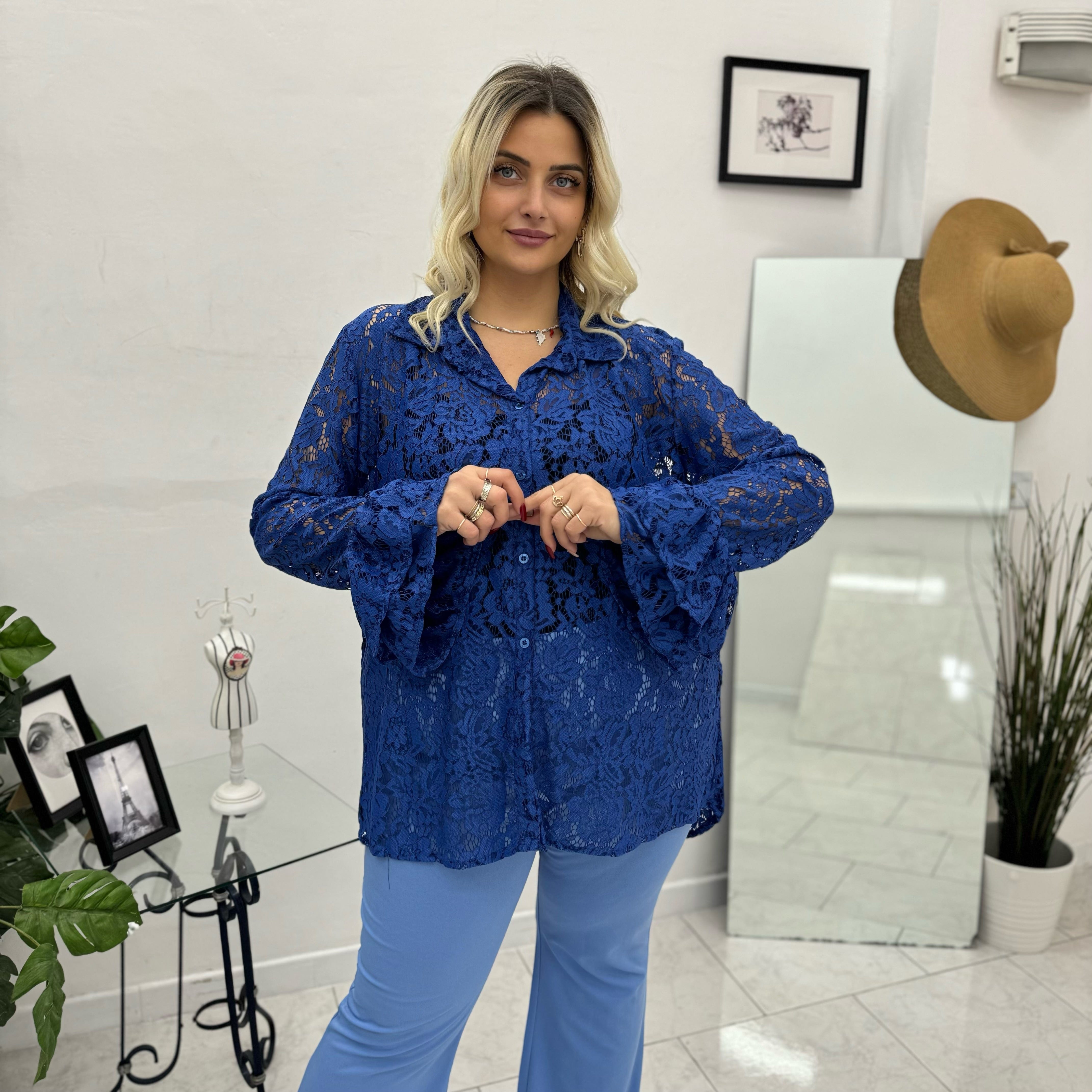 Camicia in Merletto