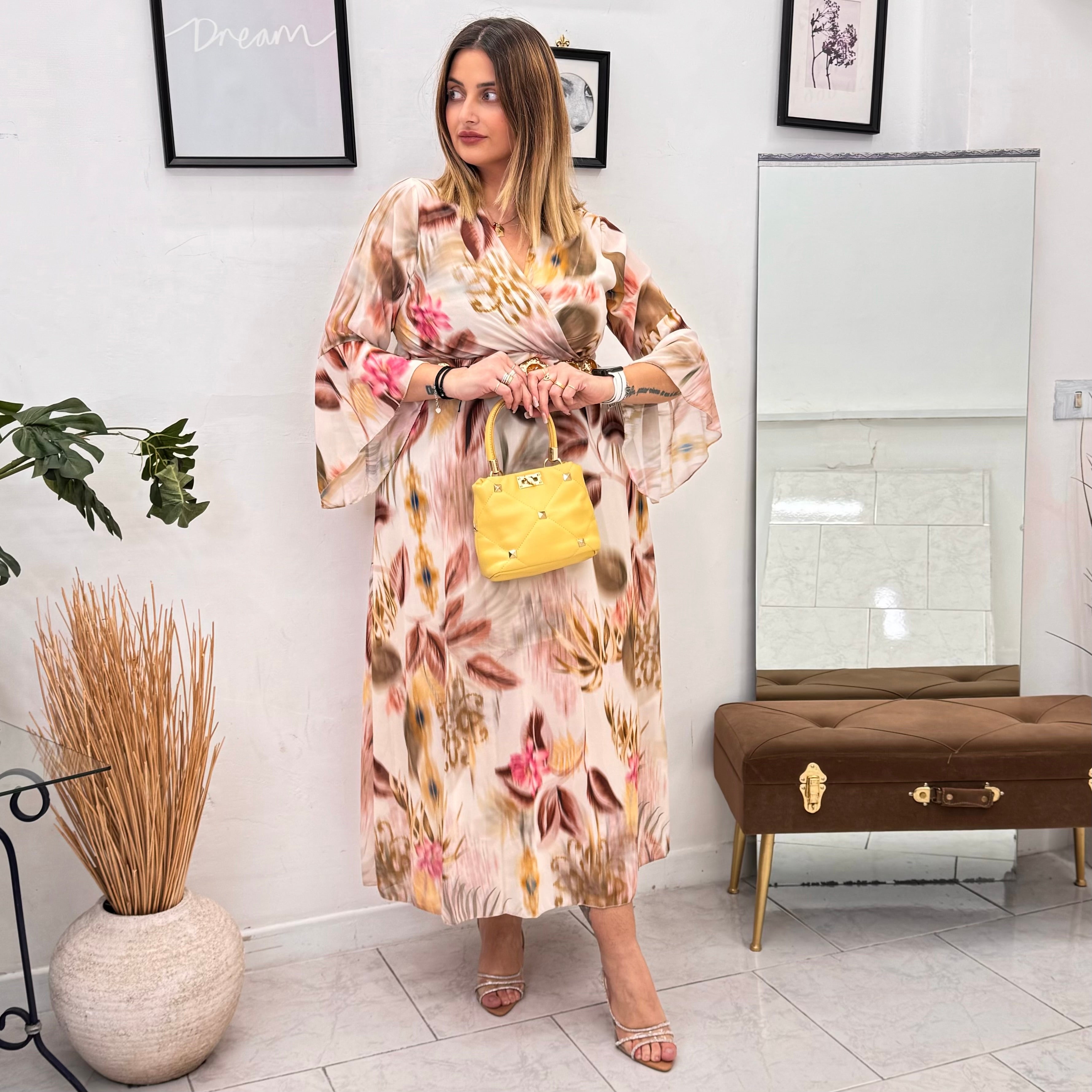 Abito In Georgette Primavera