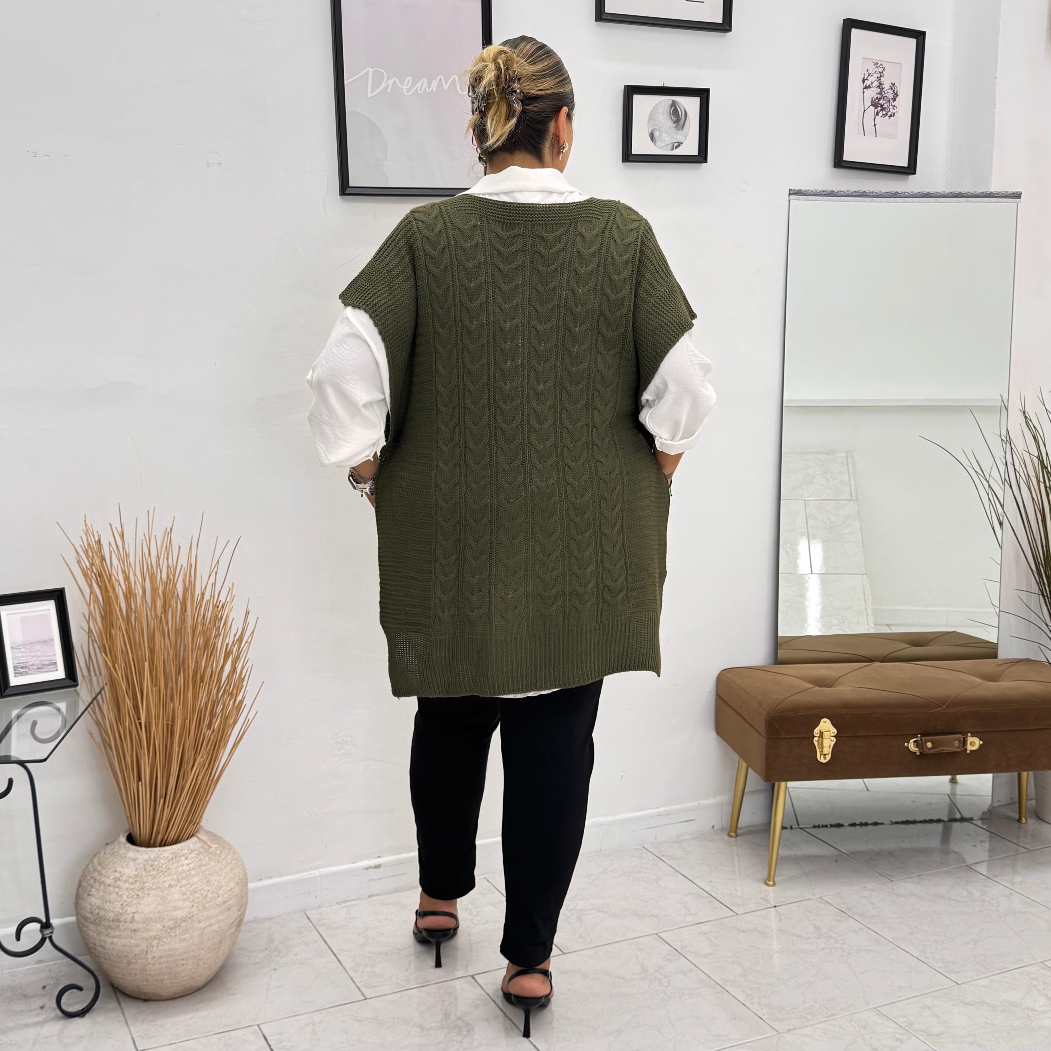 Maglia con camicia Kesya