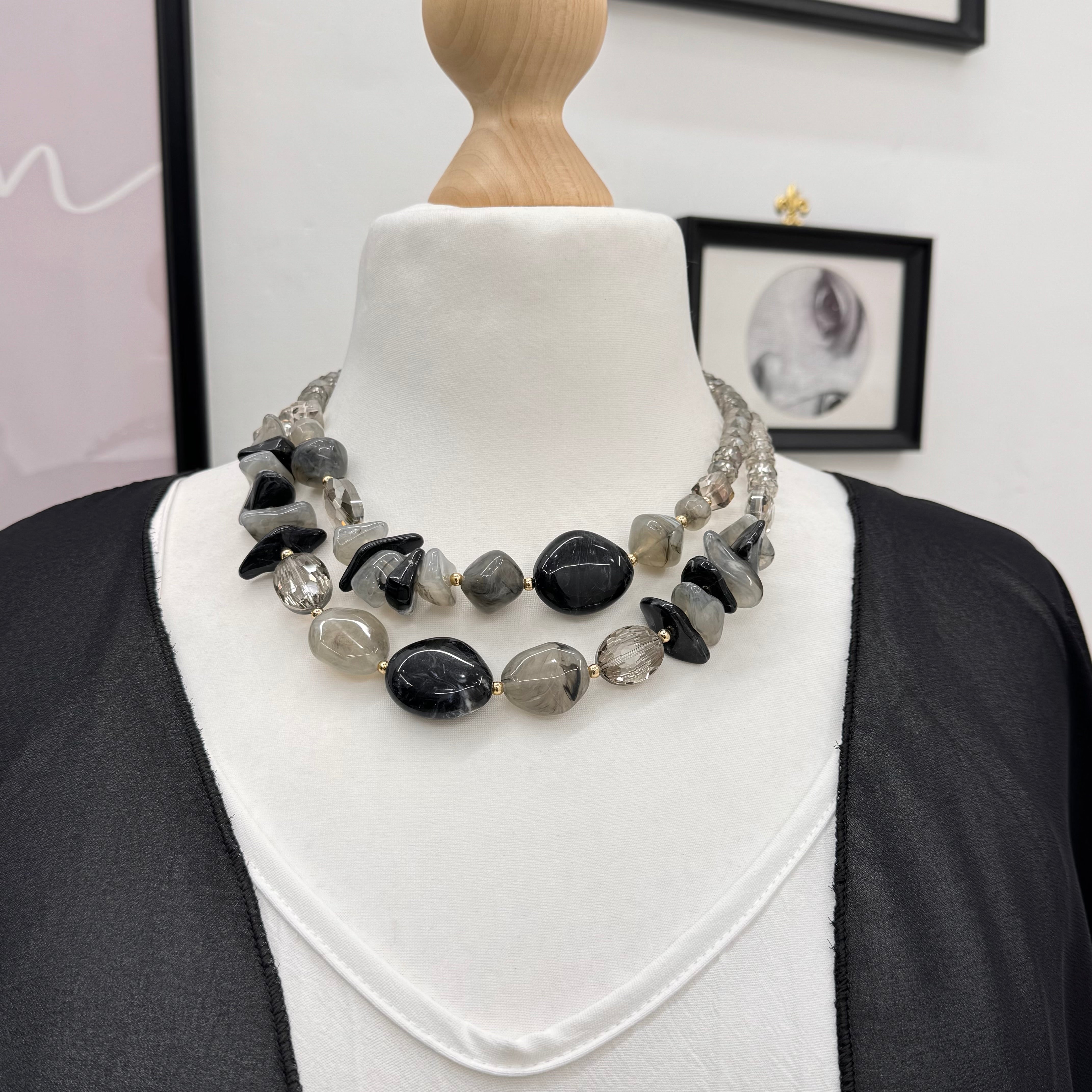 Collana Tekna Nero