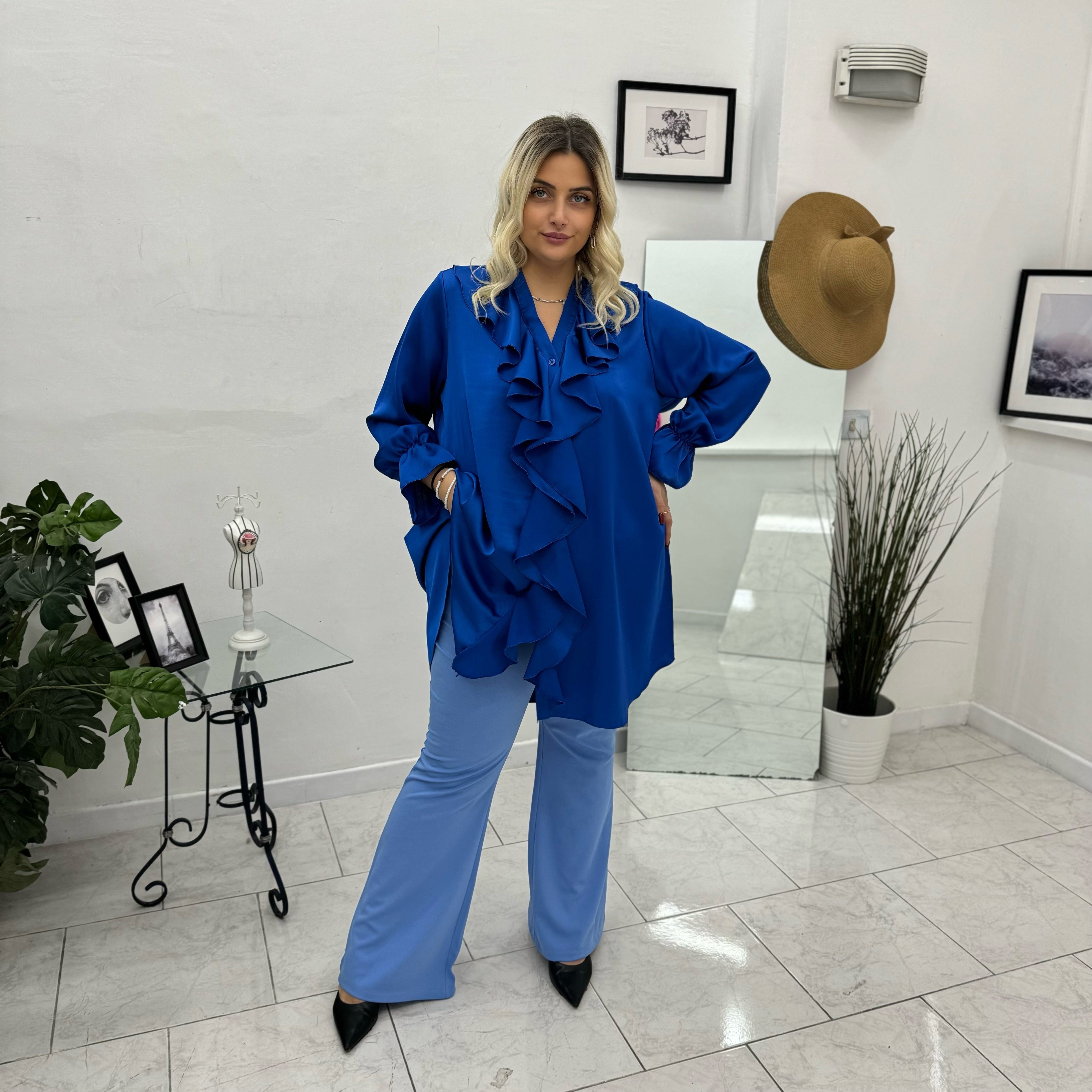 PANTALONE IN CREPE AGOS