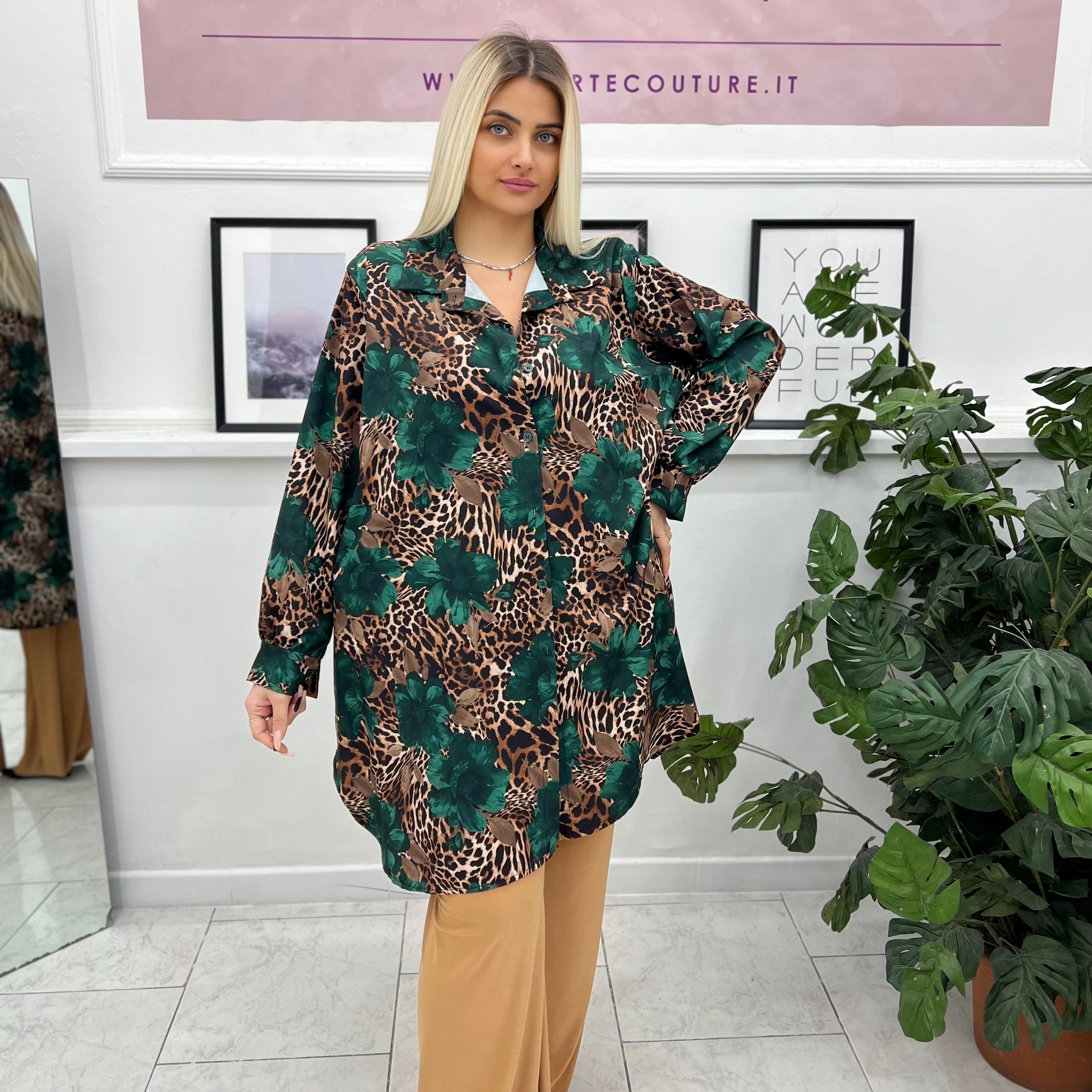 Maxi Camicione Fiore
