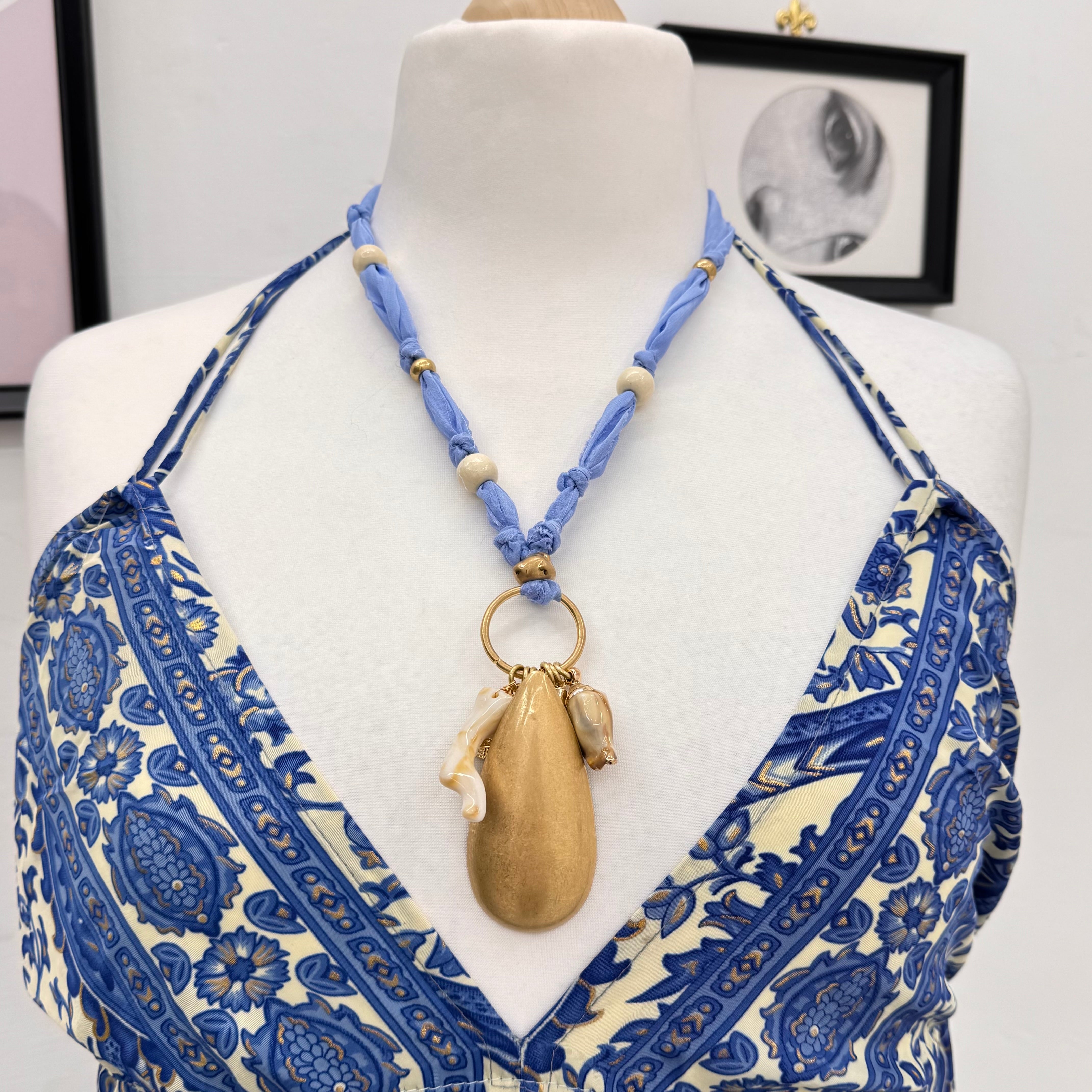 Collana Frenesia Celeste