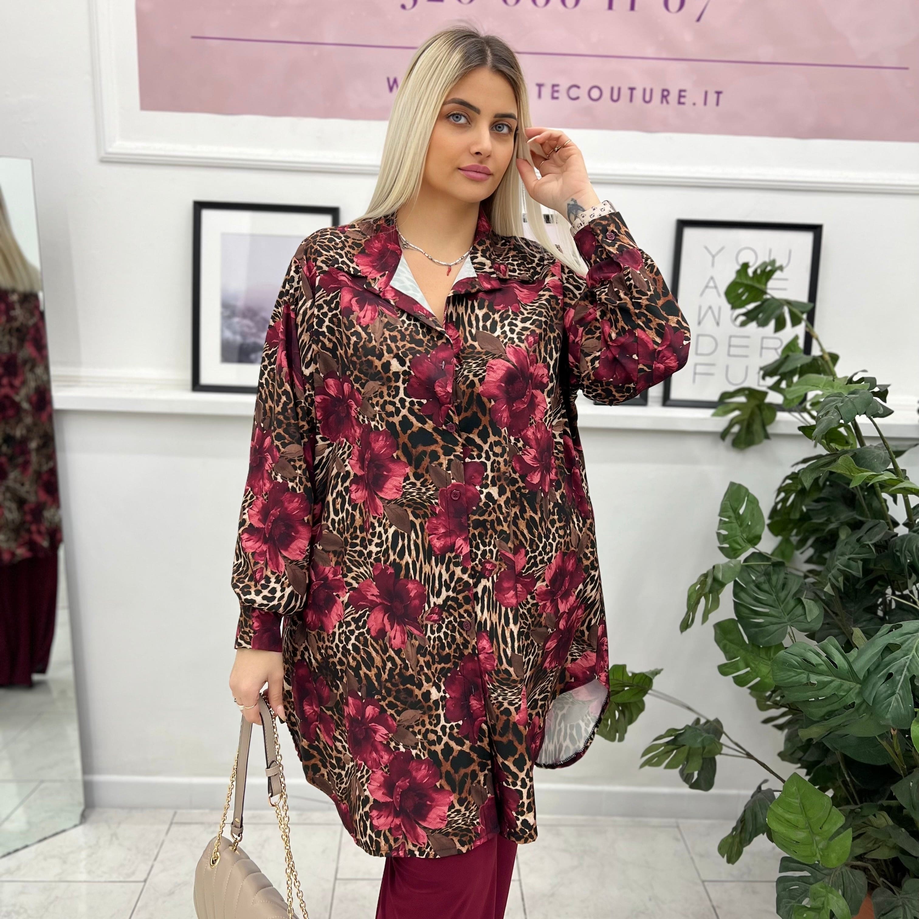 Maxi Camicione Fiore