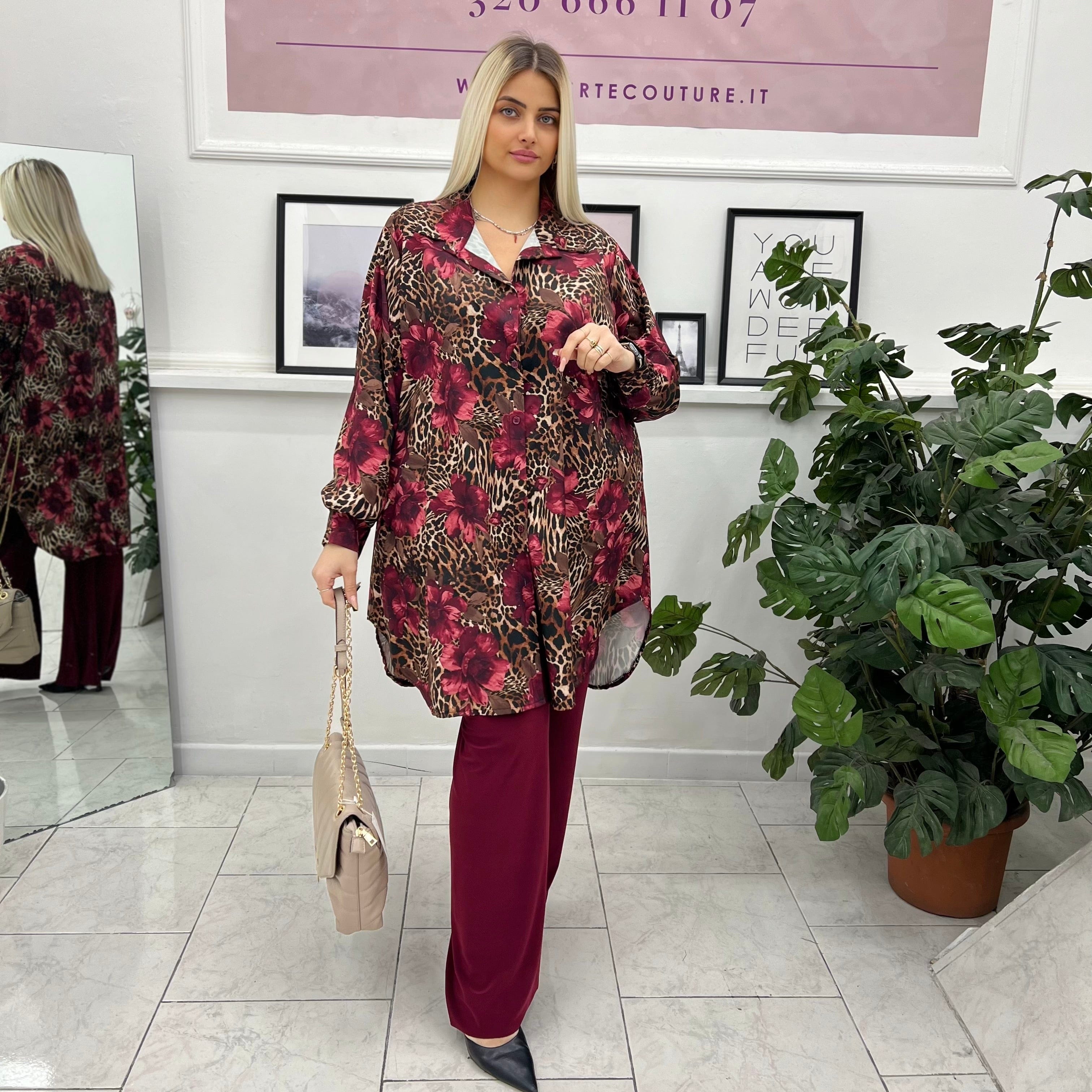 Maxi Camicione Fiore