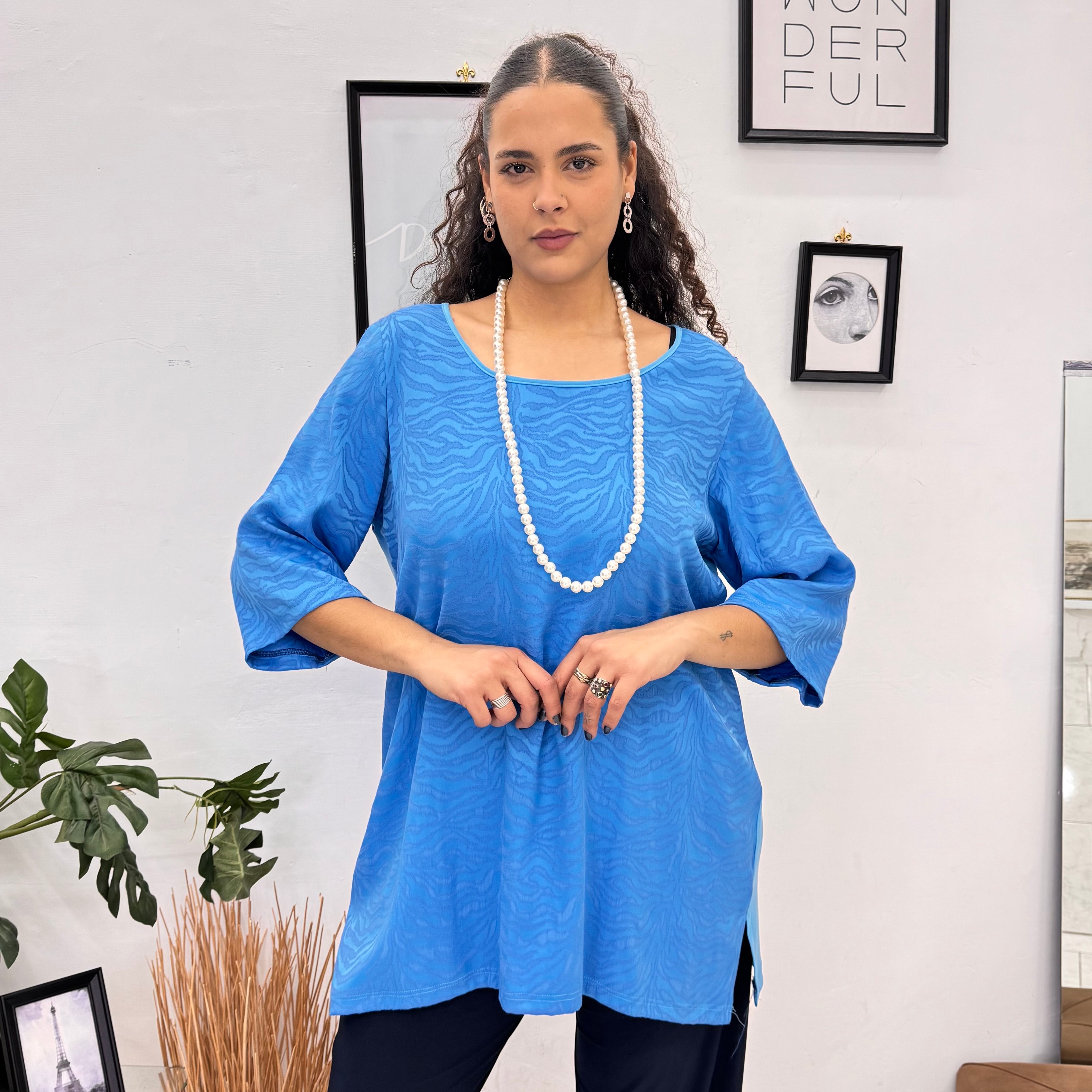 Maglia Ocean Wave Blu