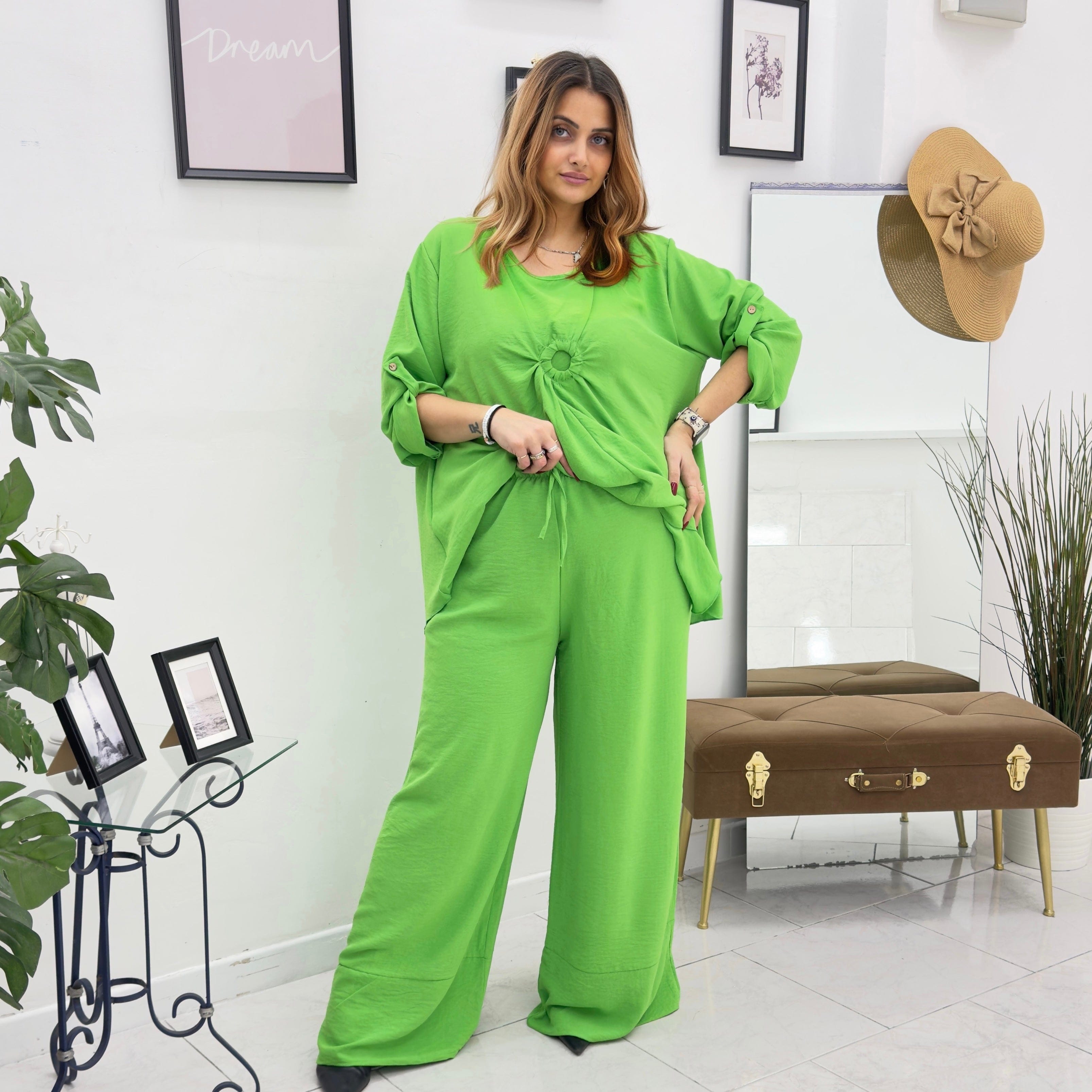 COORDINATO INTRECCIO