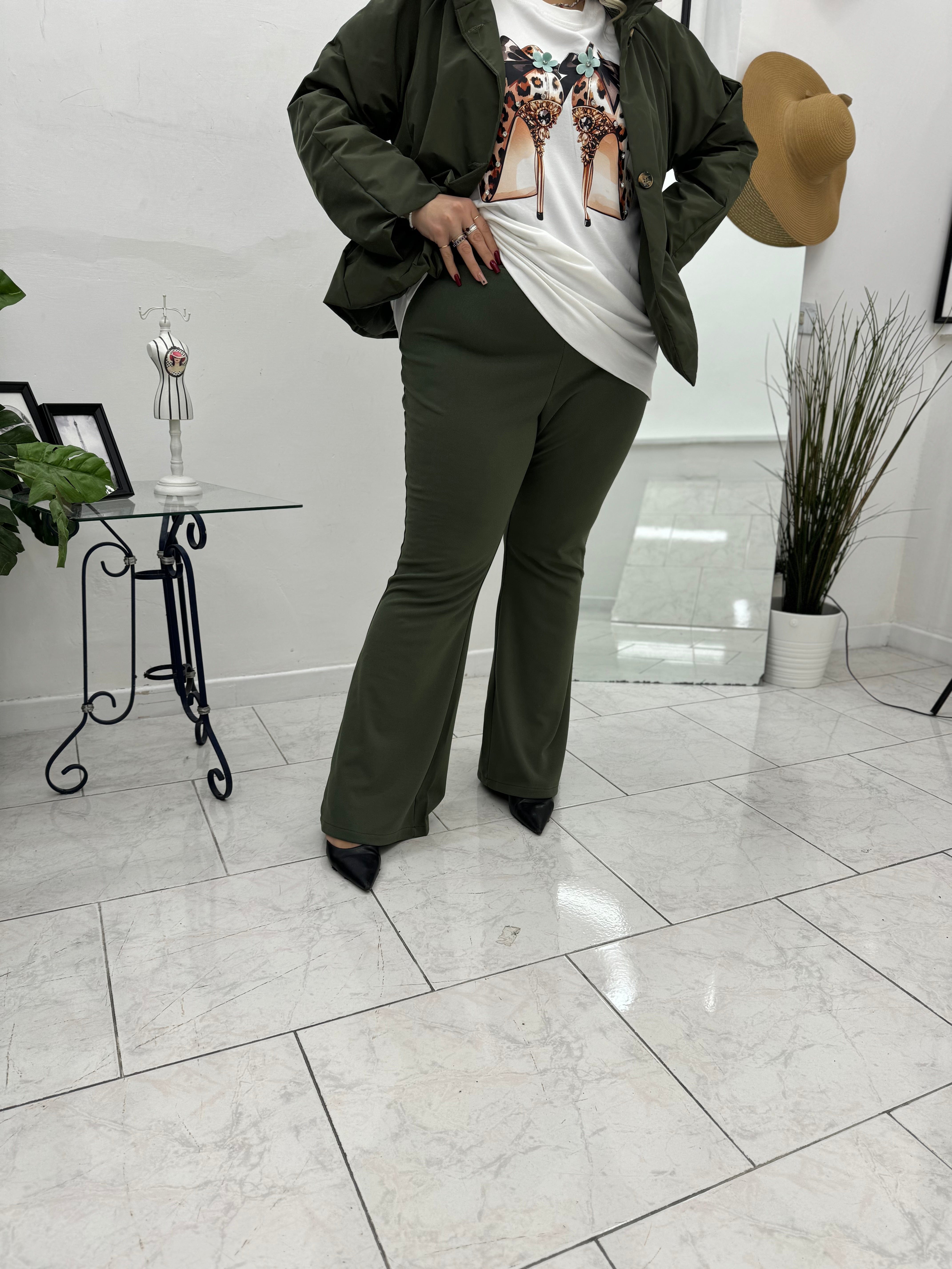 PANTALONE IN CREPE AGOS