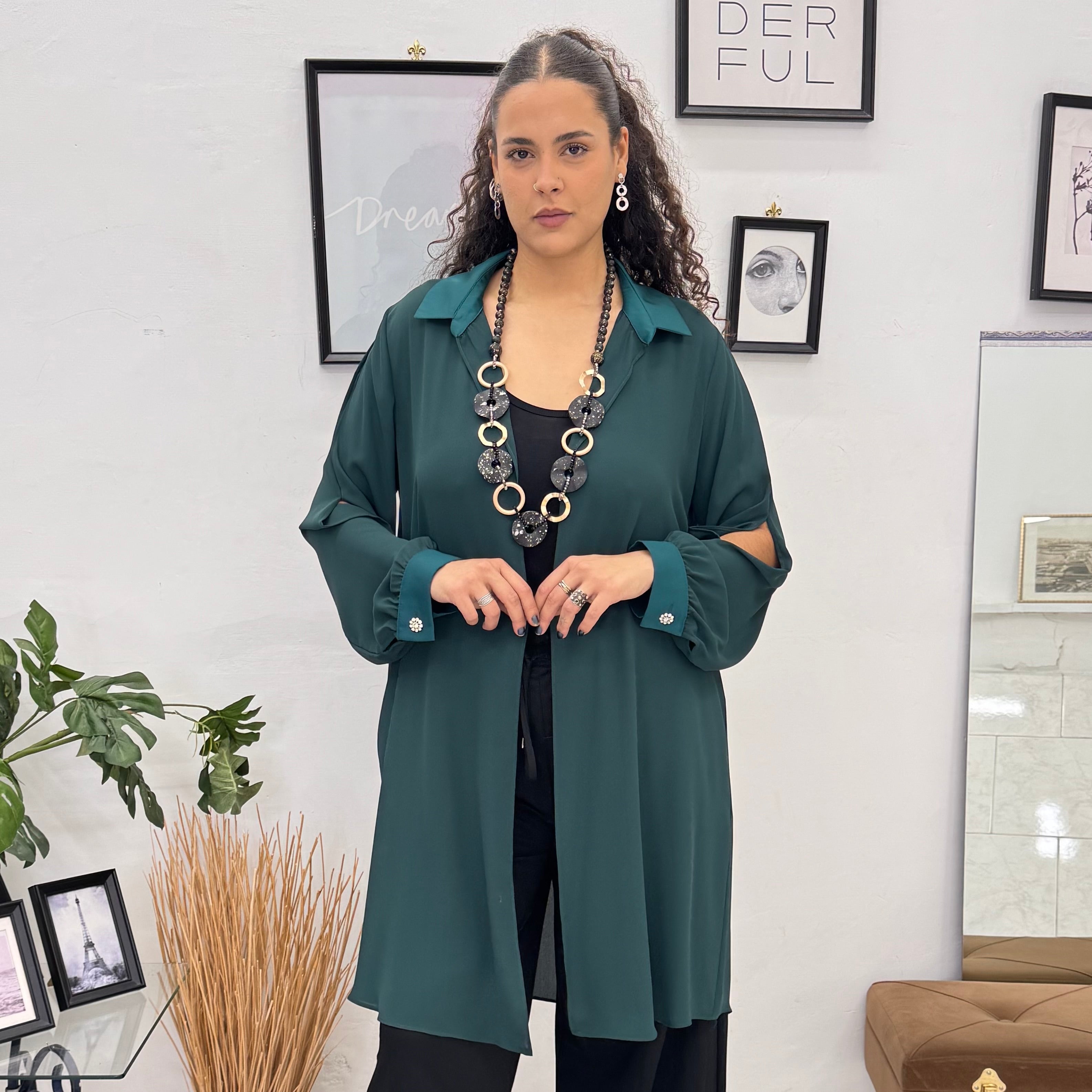 Maxi Spolverino Velato Velvet