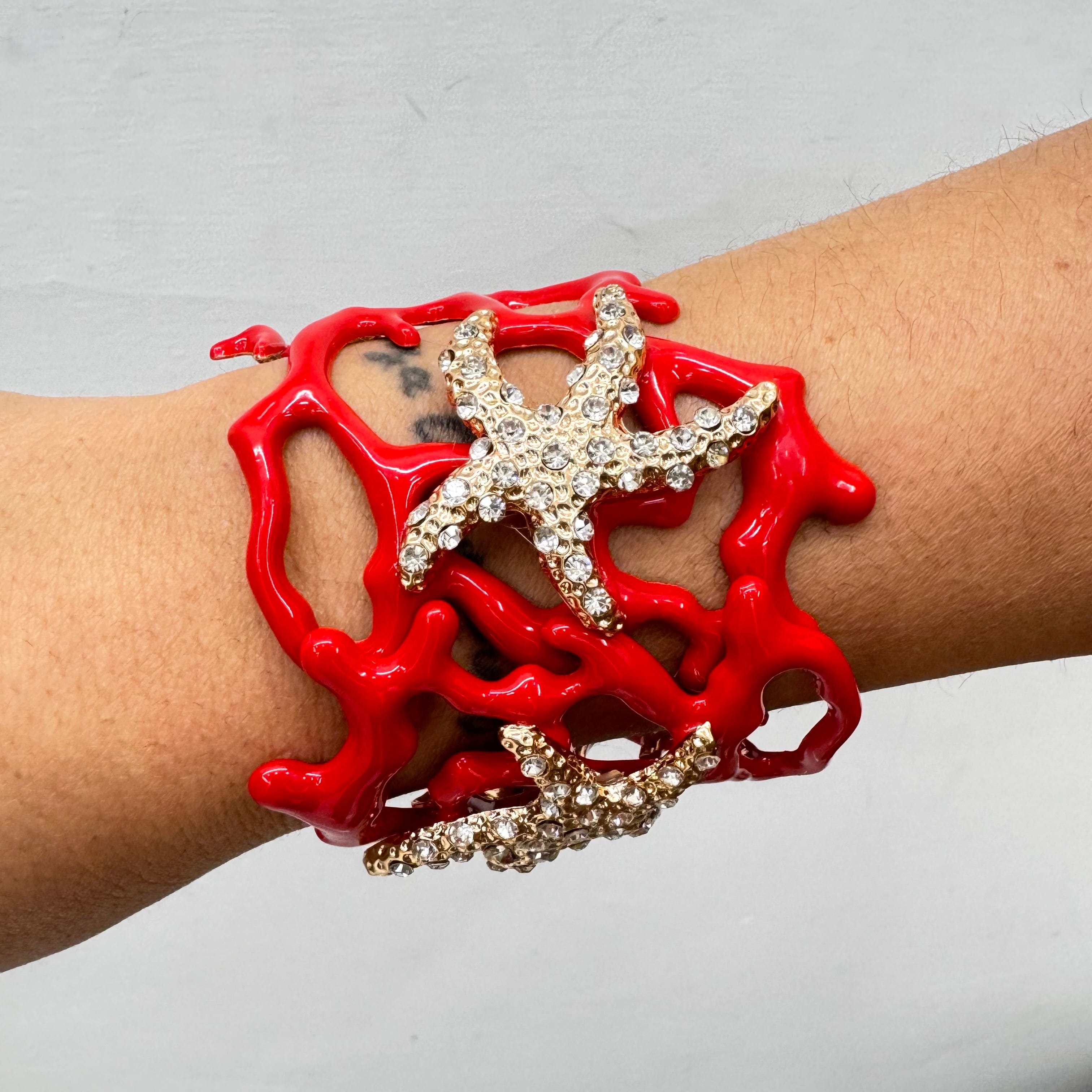 Bracciale Priscilla Rosso