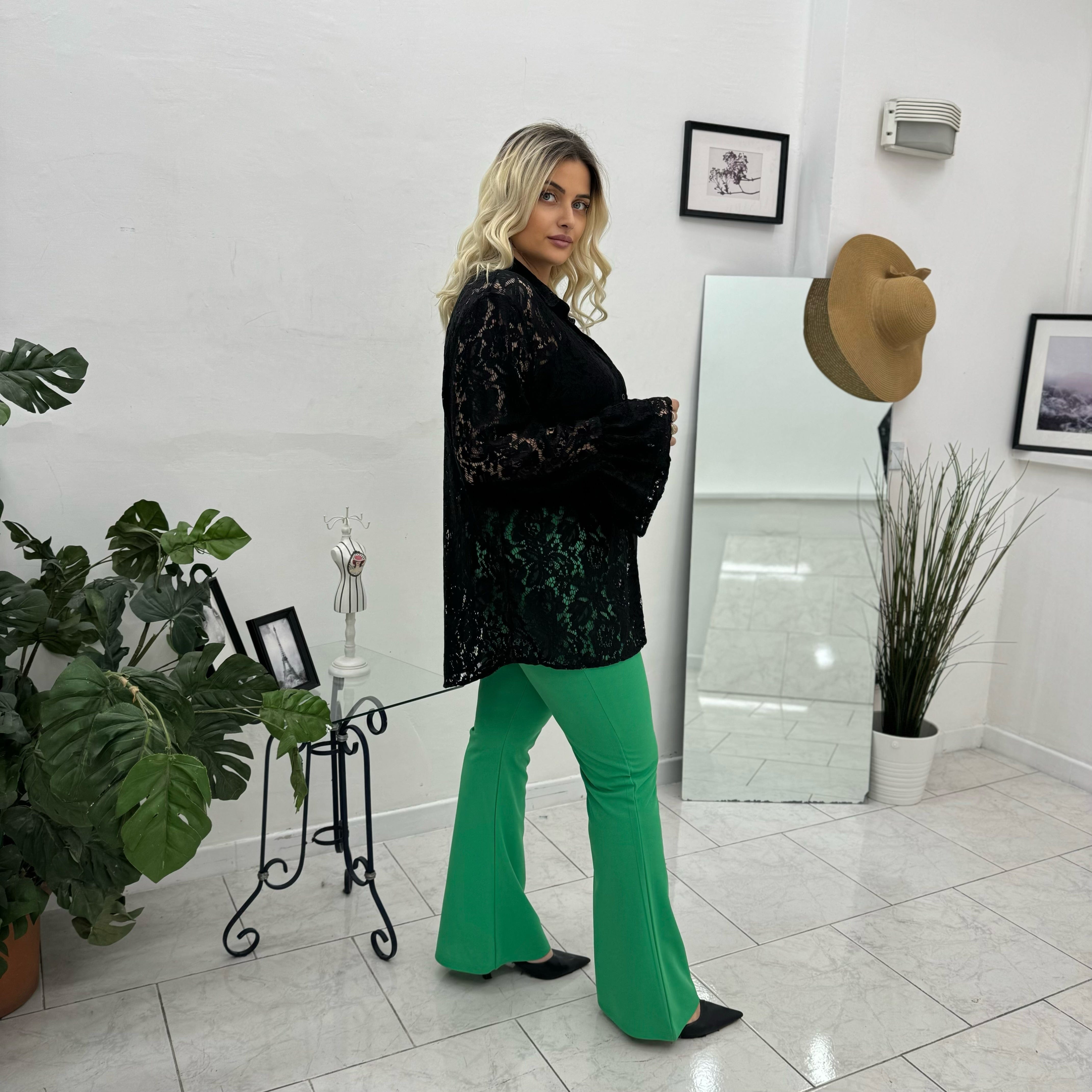 Camicia in Merletto