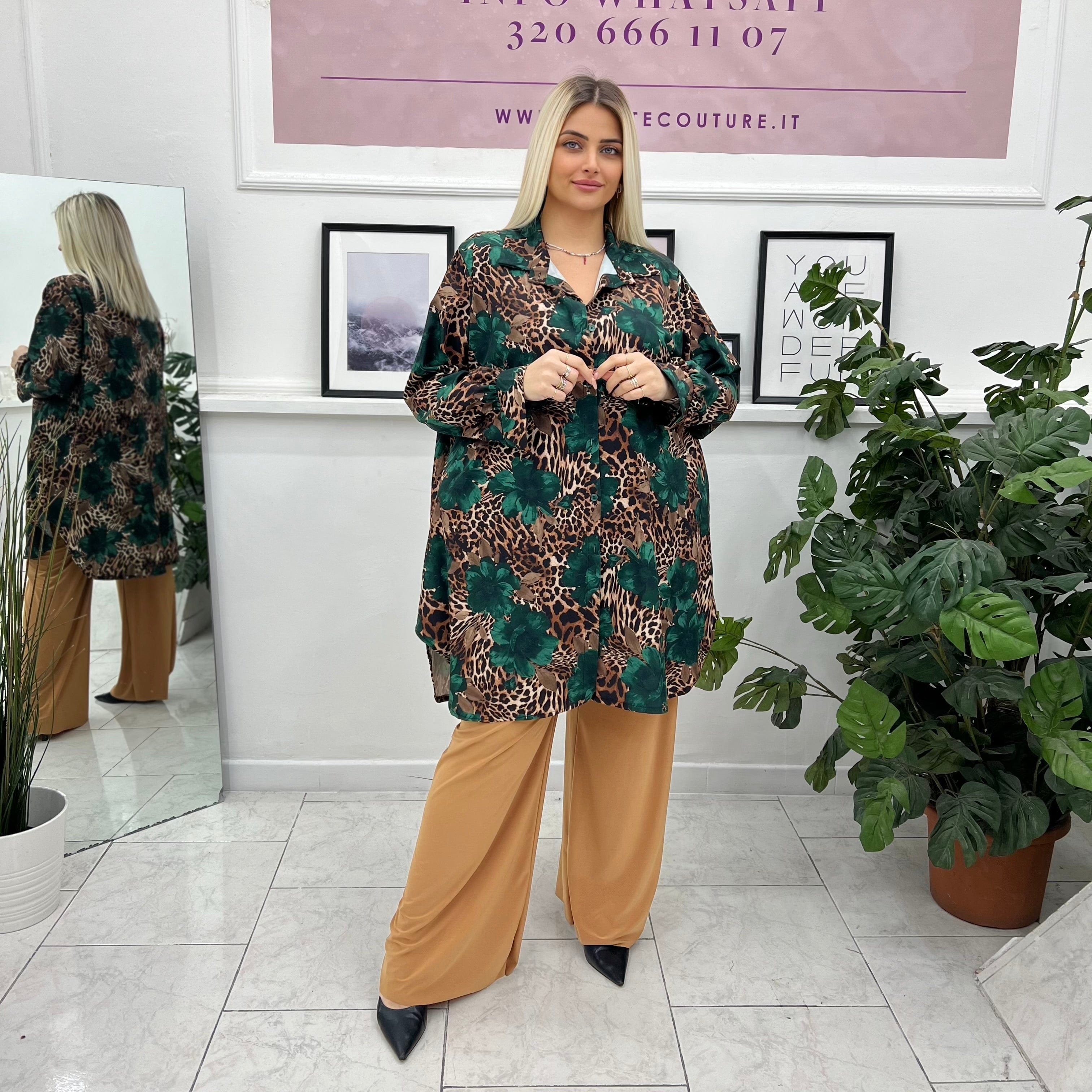 Maxi Camicione Fiore