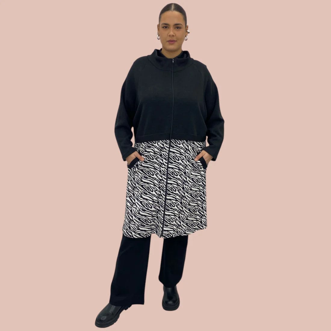 Cardigan Zeldy Bicolor