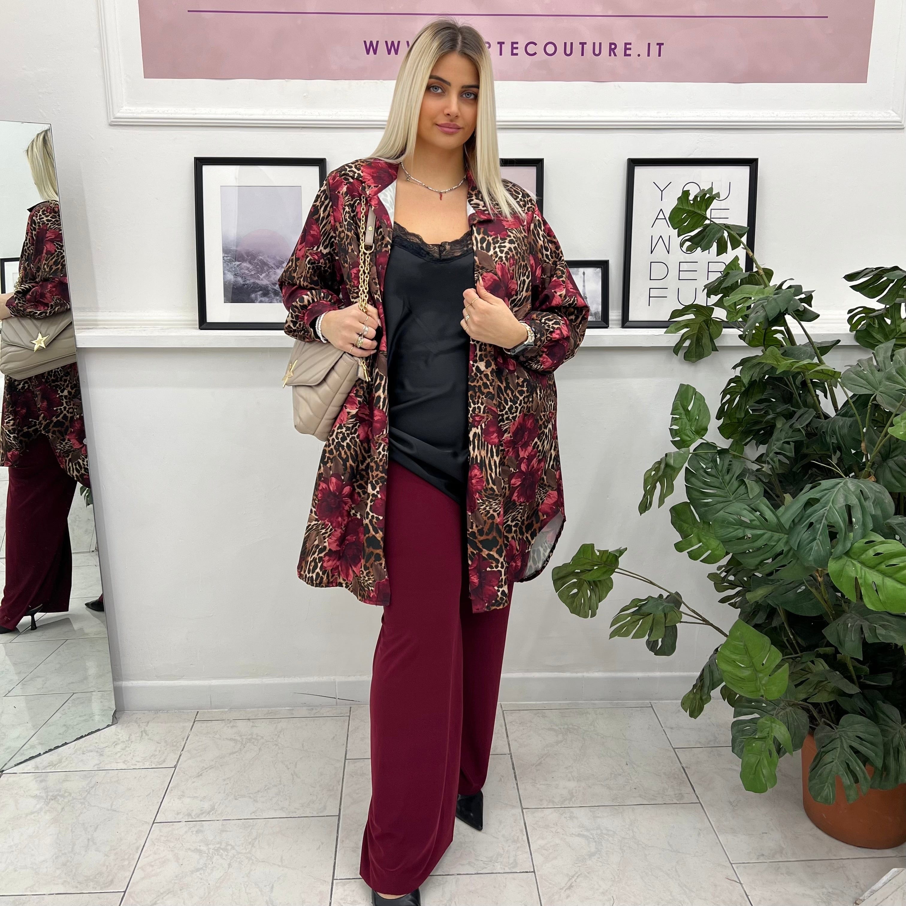Maxi Camicione Fiore