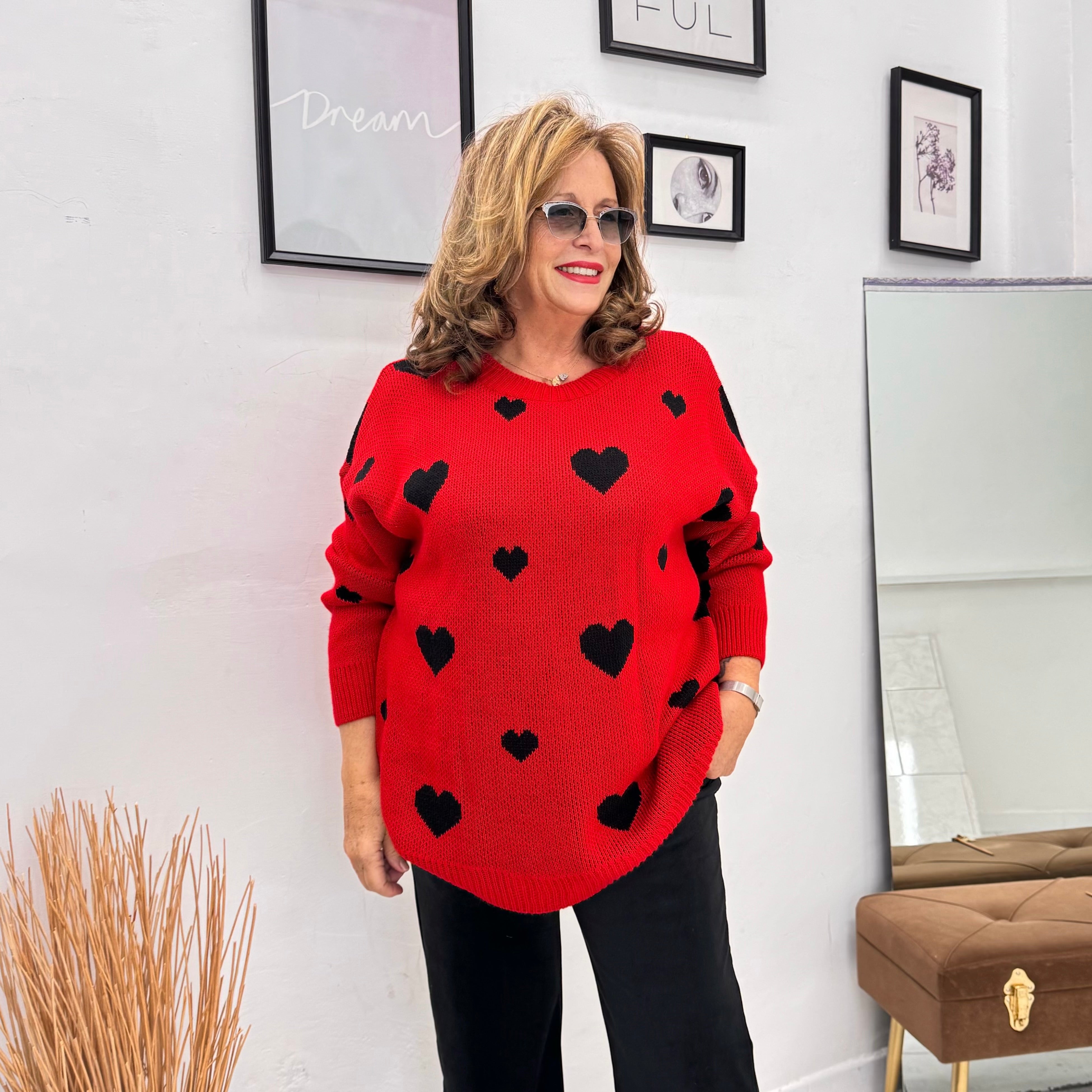 Maglioncino Red Love