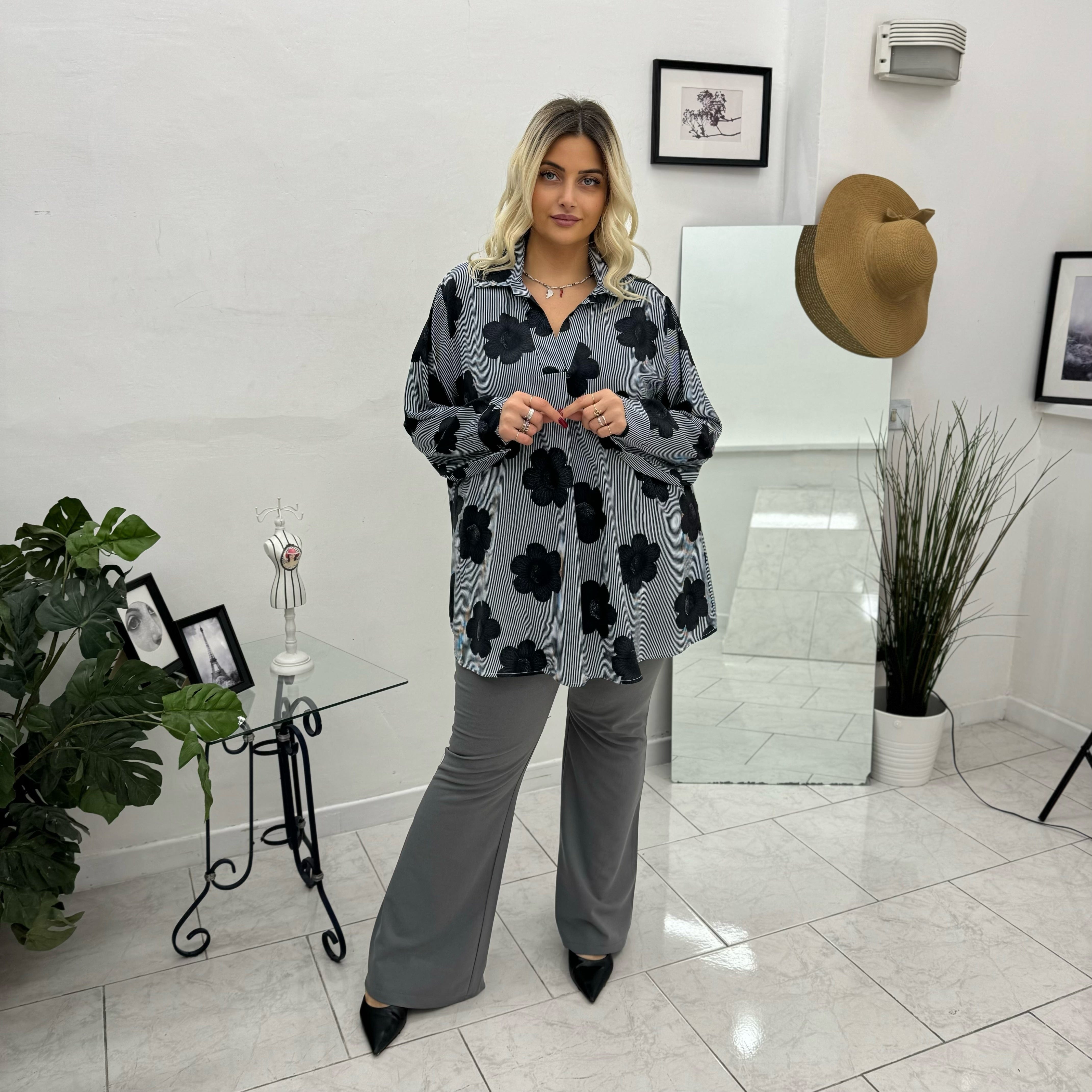 PANTALONE IN CREPE AGOS