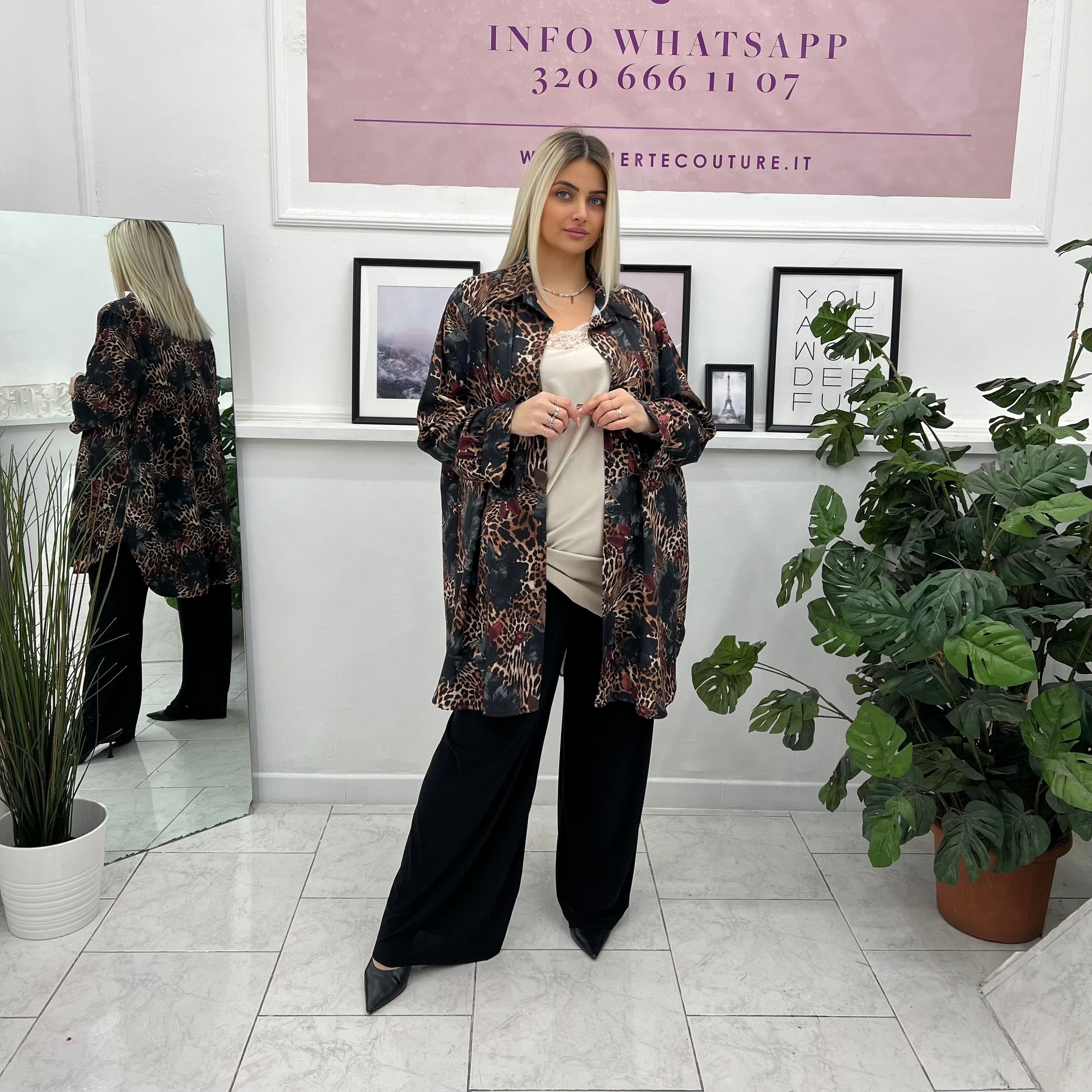 Maxi Camicione Fiore