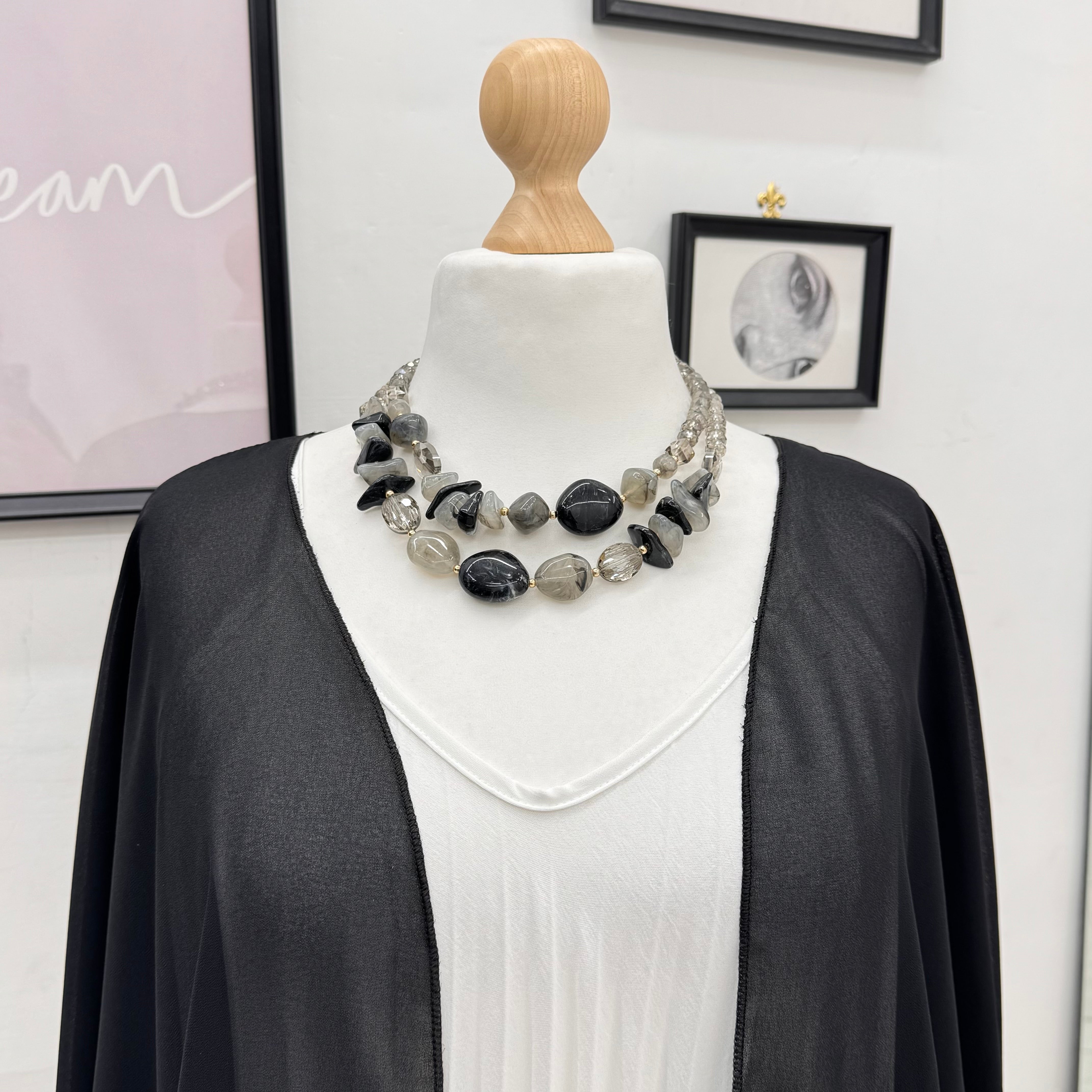 Collana Tekna Nero