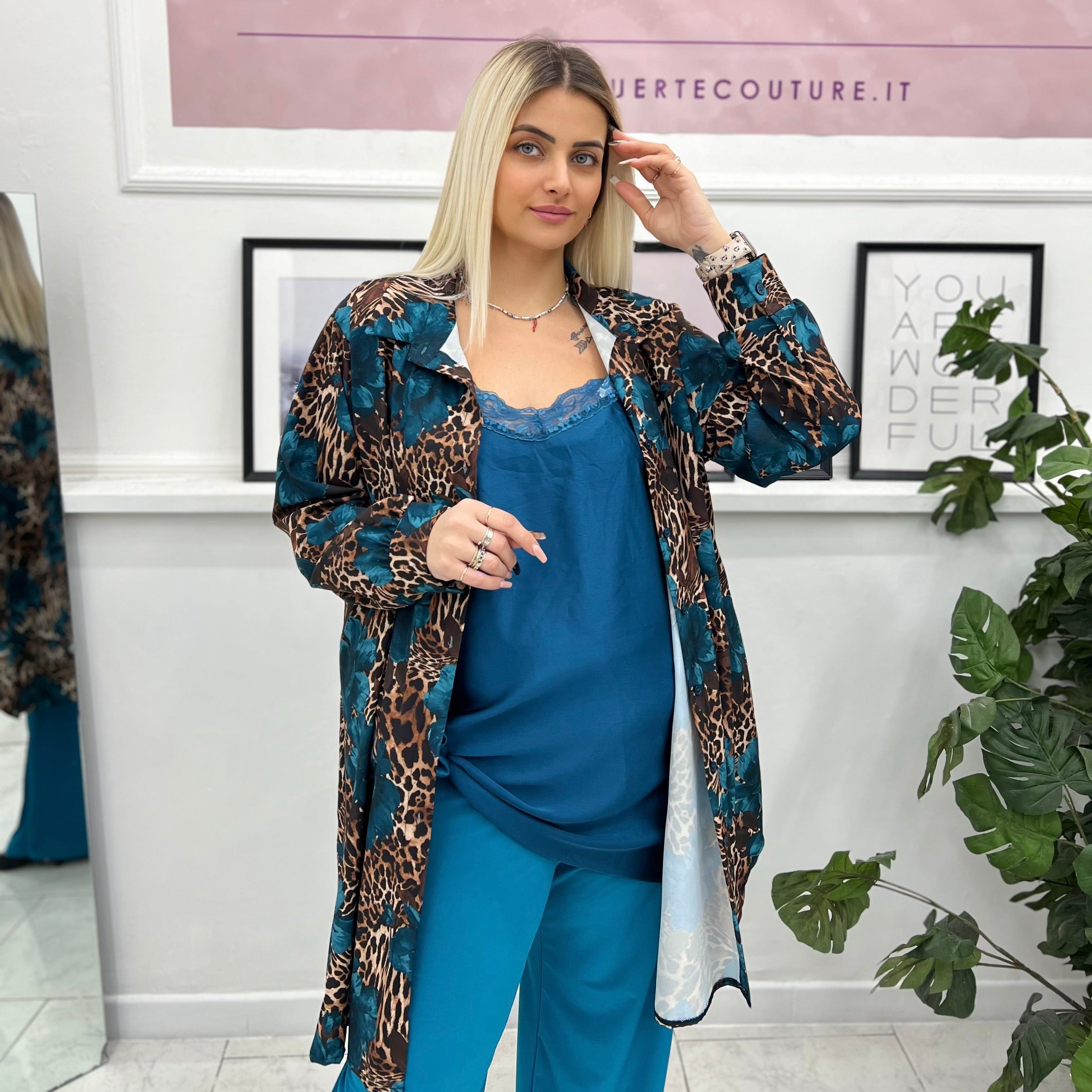 Maxi Camicione Fiore