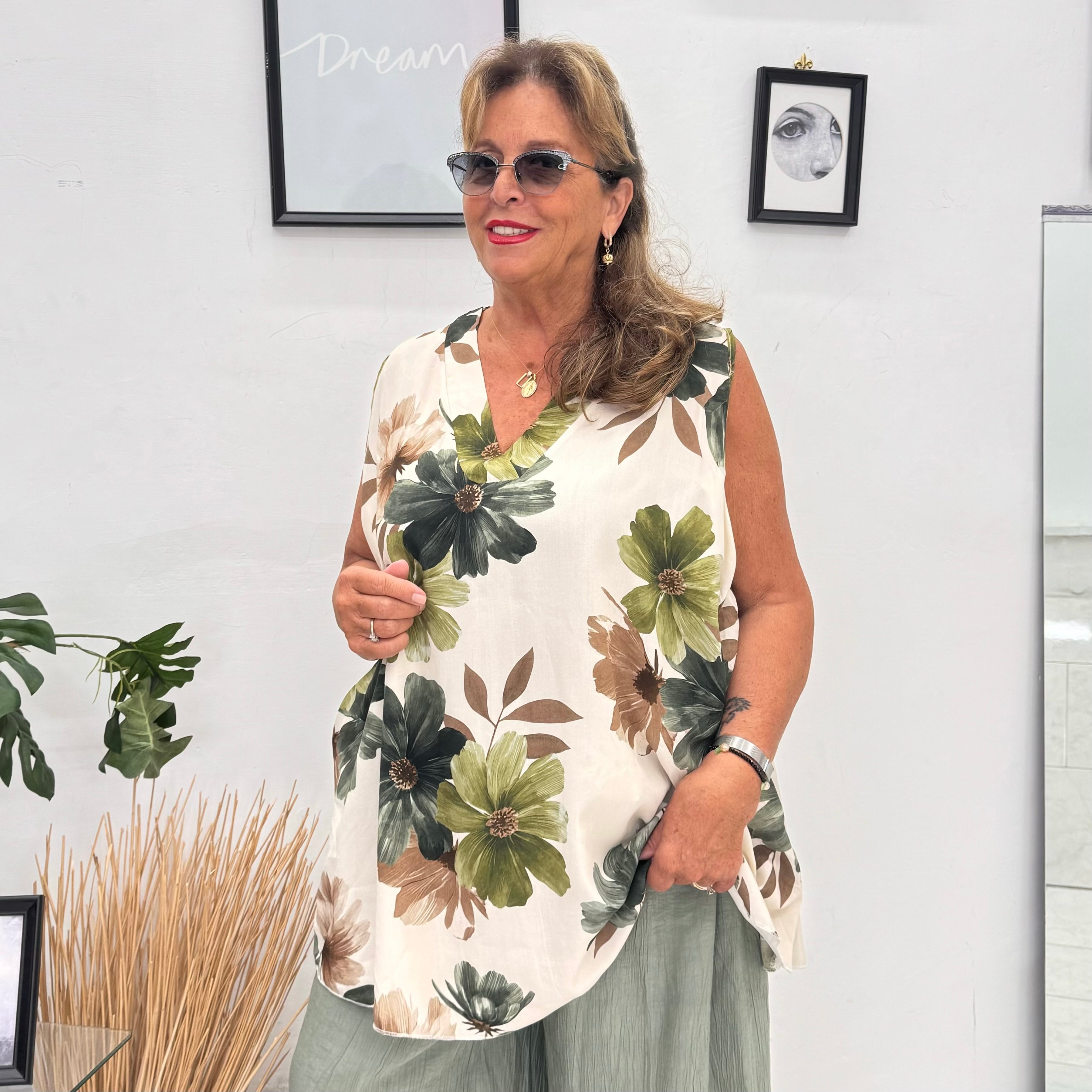 Blusa Eden Floreale