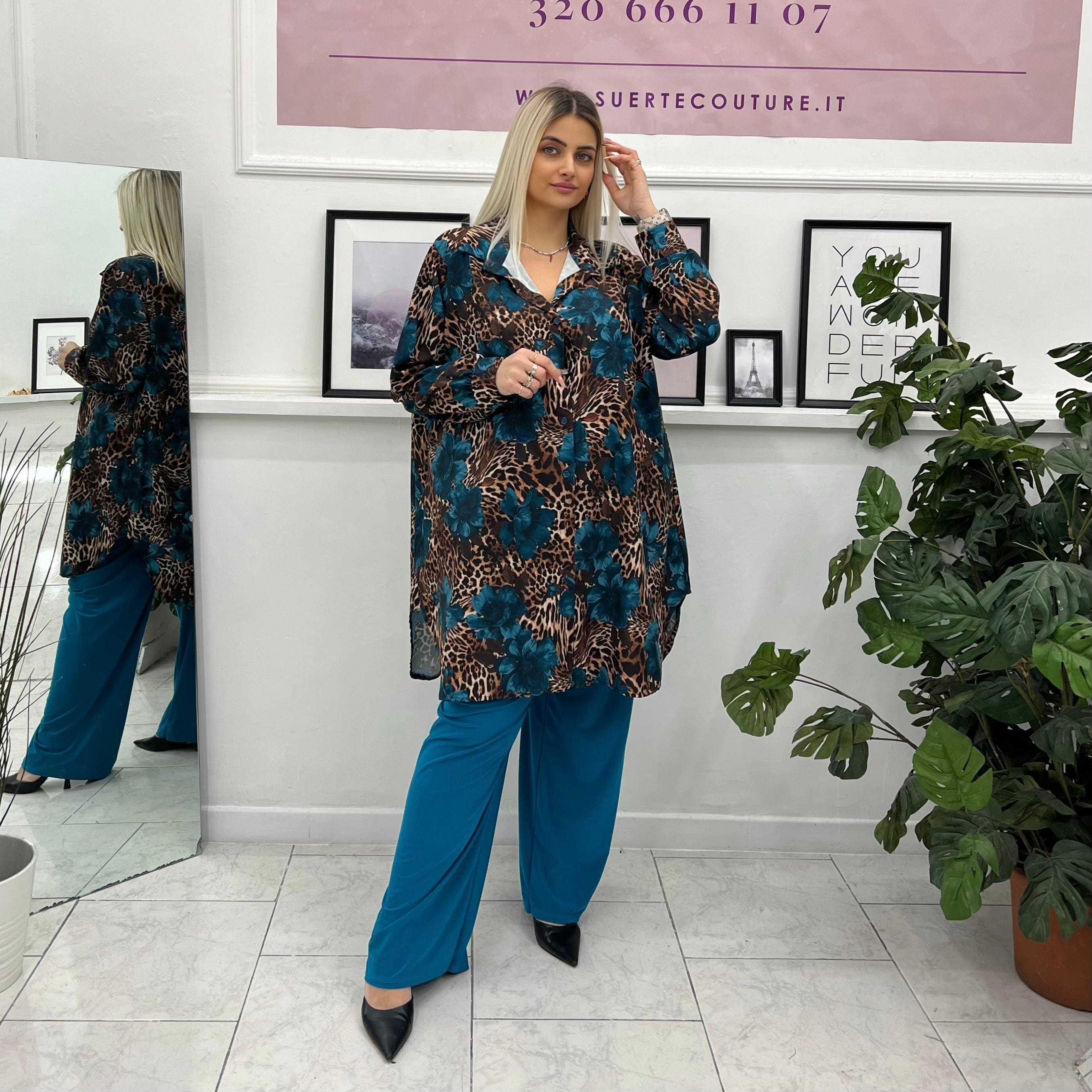 Maxi Camicione Fiore