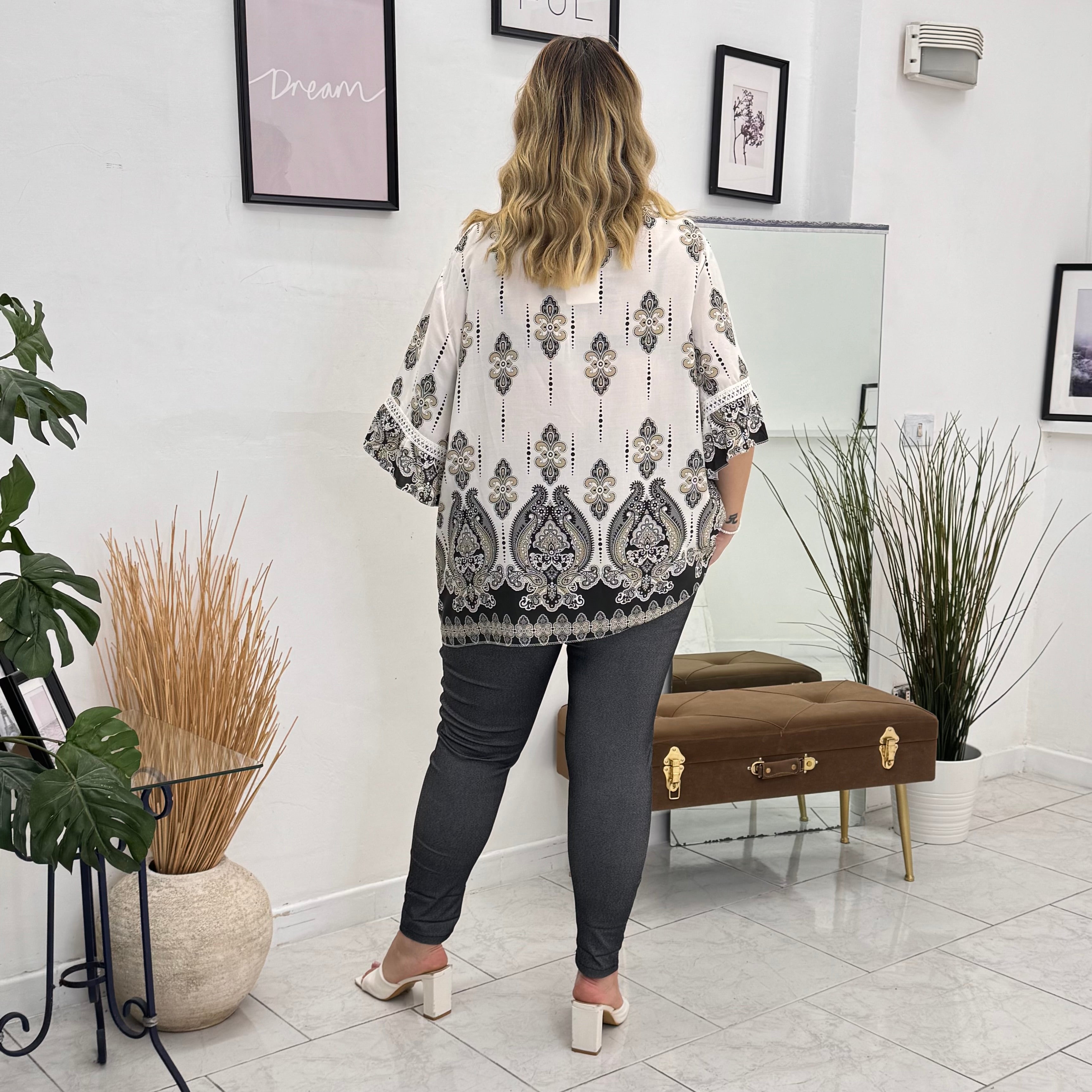 TOTAL LOOK MANDALA NERO