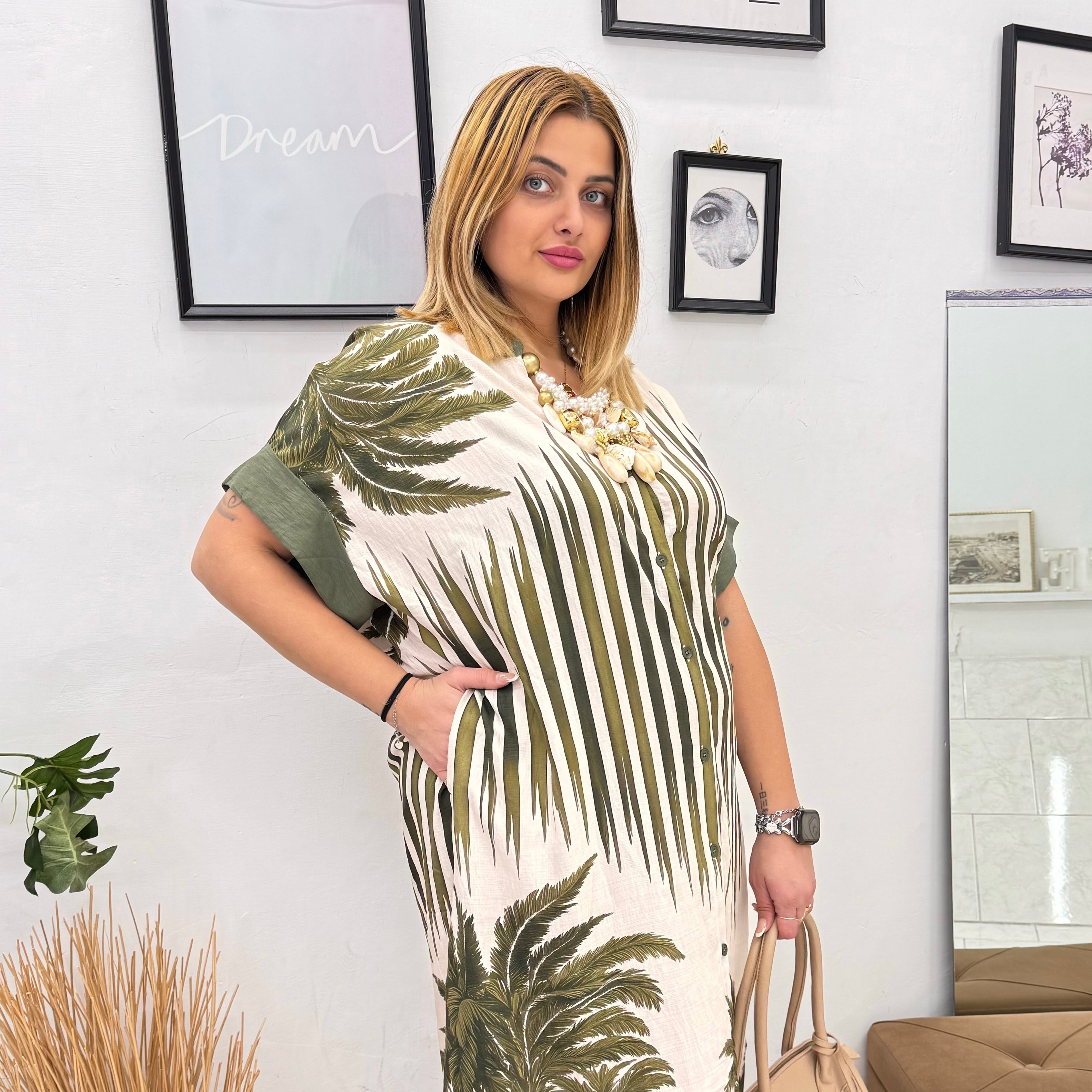 Abito Camicia Jungle
