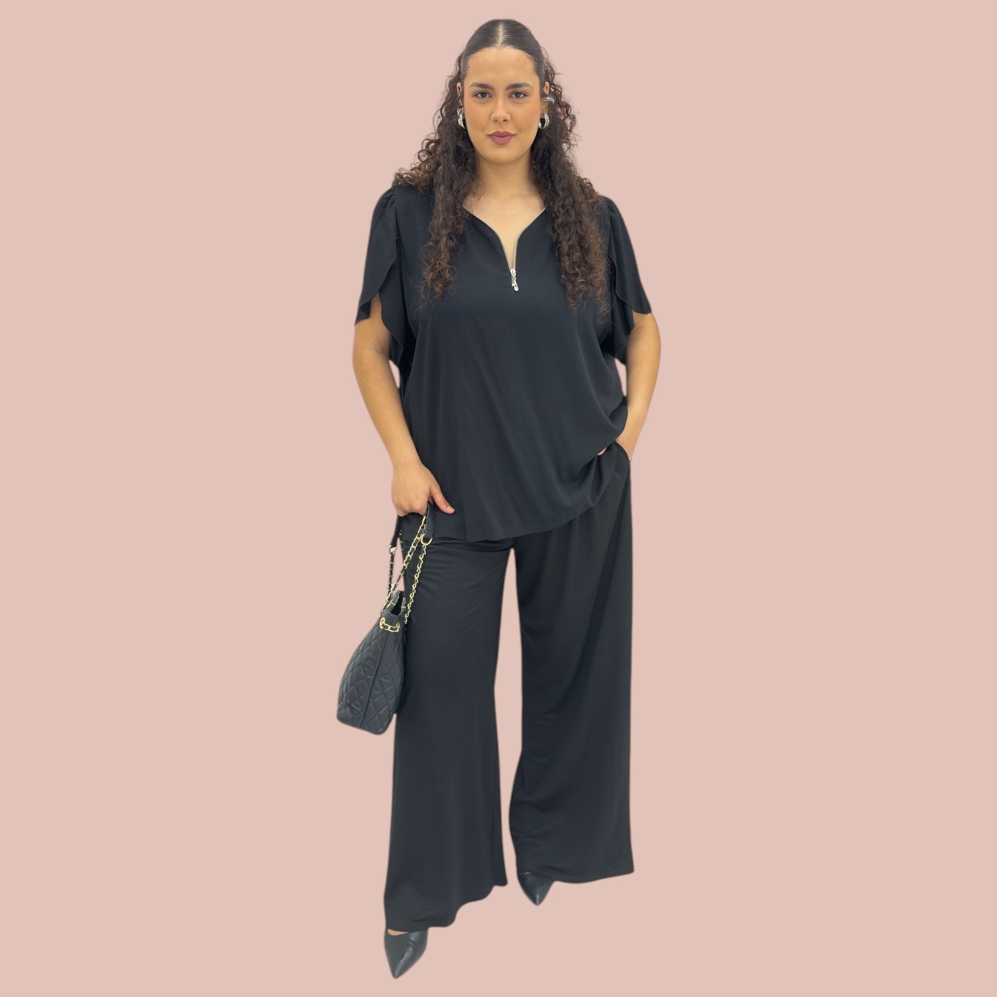 Maglia Elena Mezza Zip