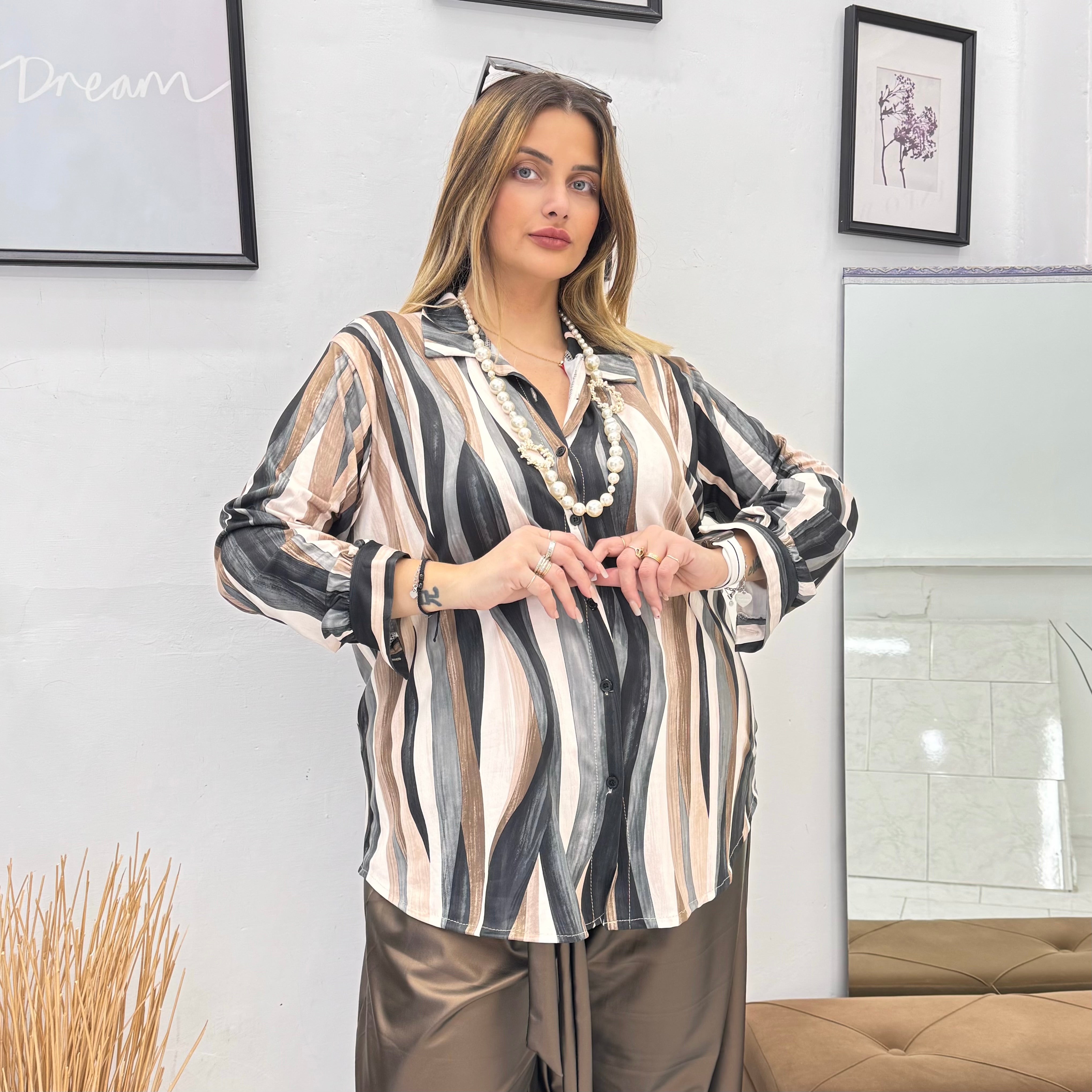 Camicia Vertical Vibes