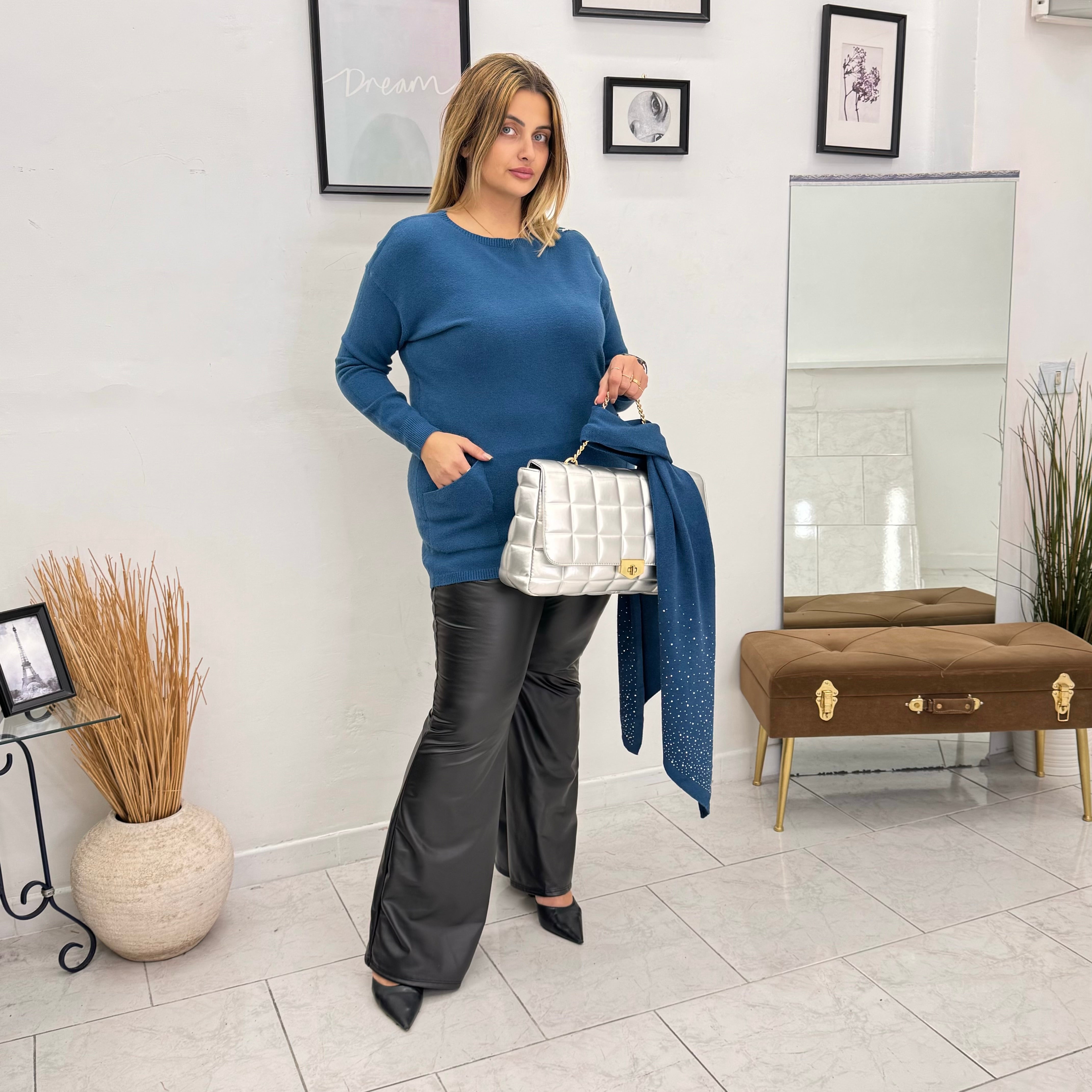 Pullover Passione Strass 65F