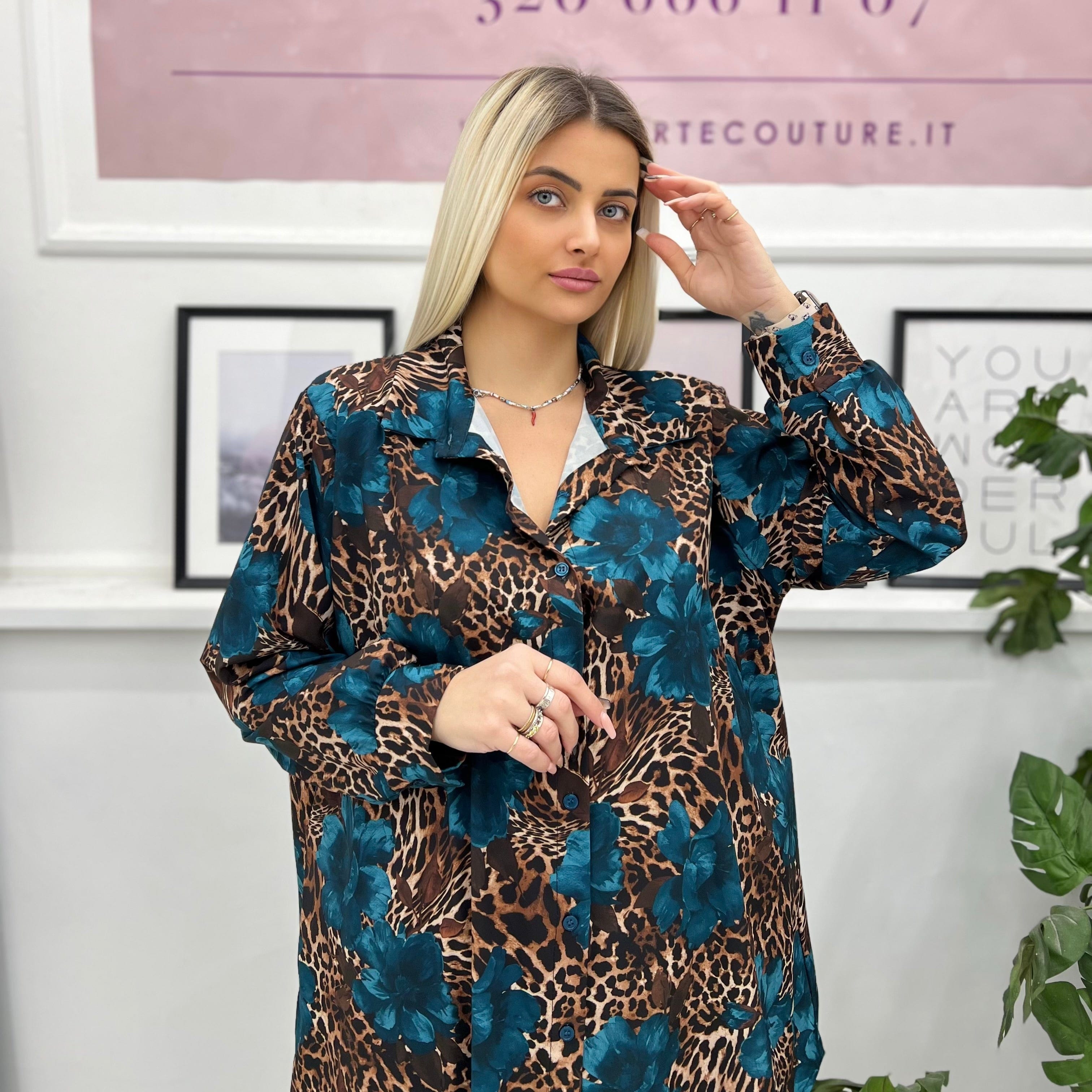 Maxi Camicione Fiore